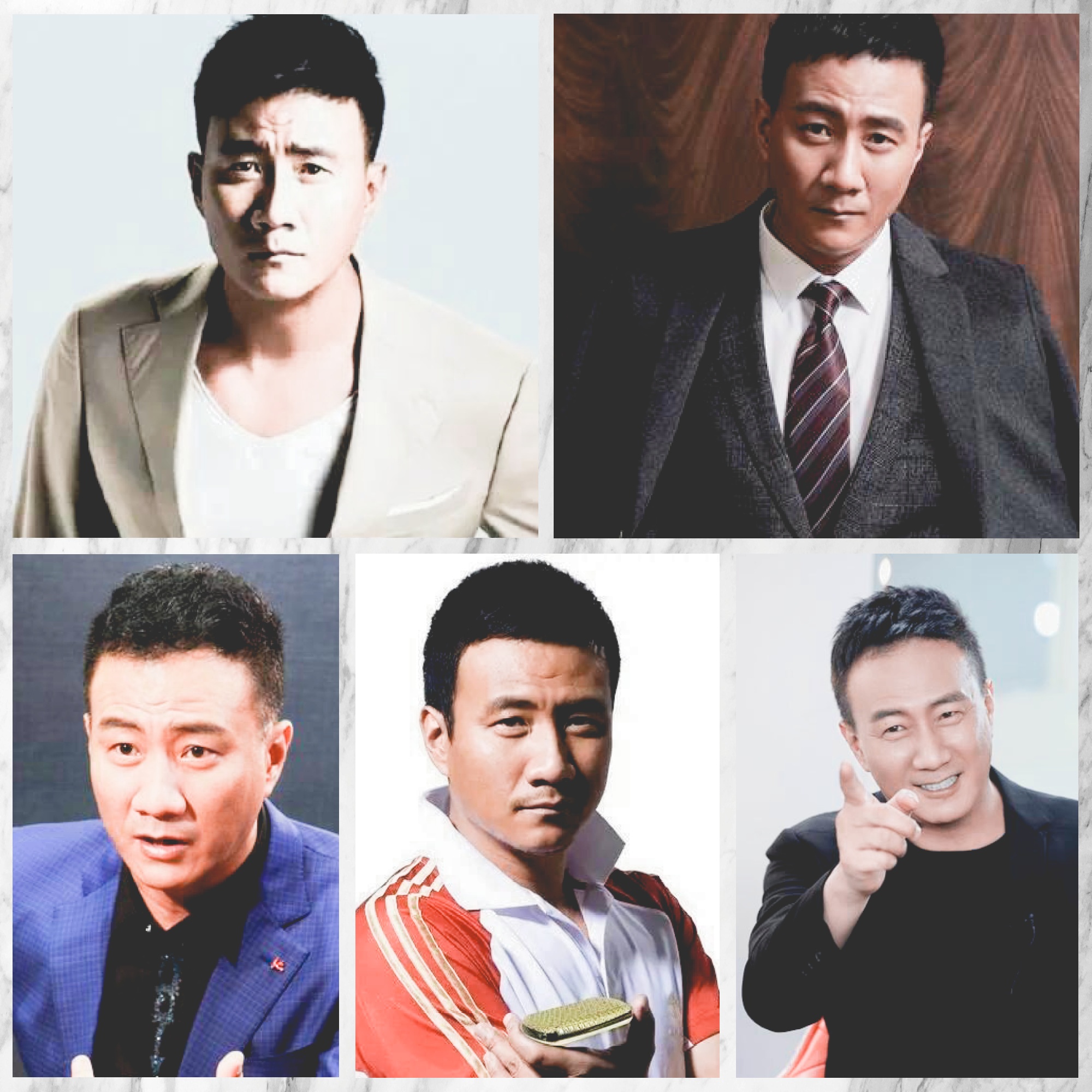 大陆实力派男演员列表