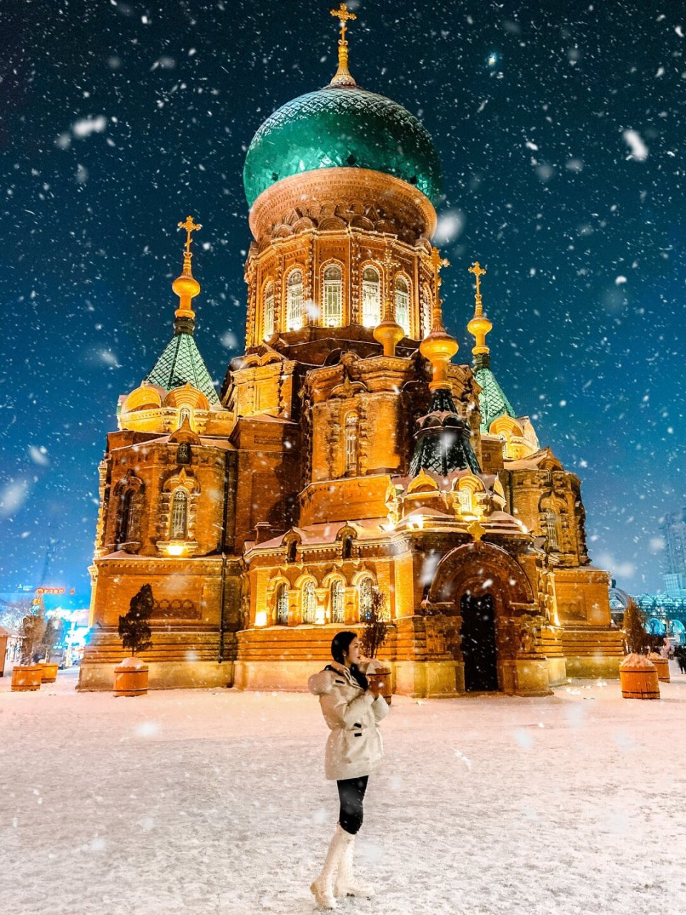 下雪了7615我拍到了震撼一生的雪照 7615冬天去哈尔滨旅行,必