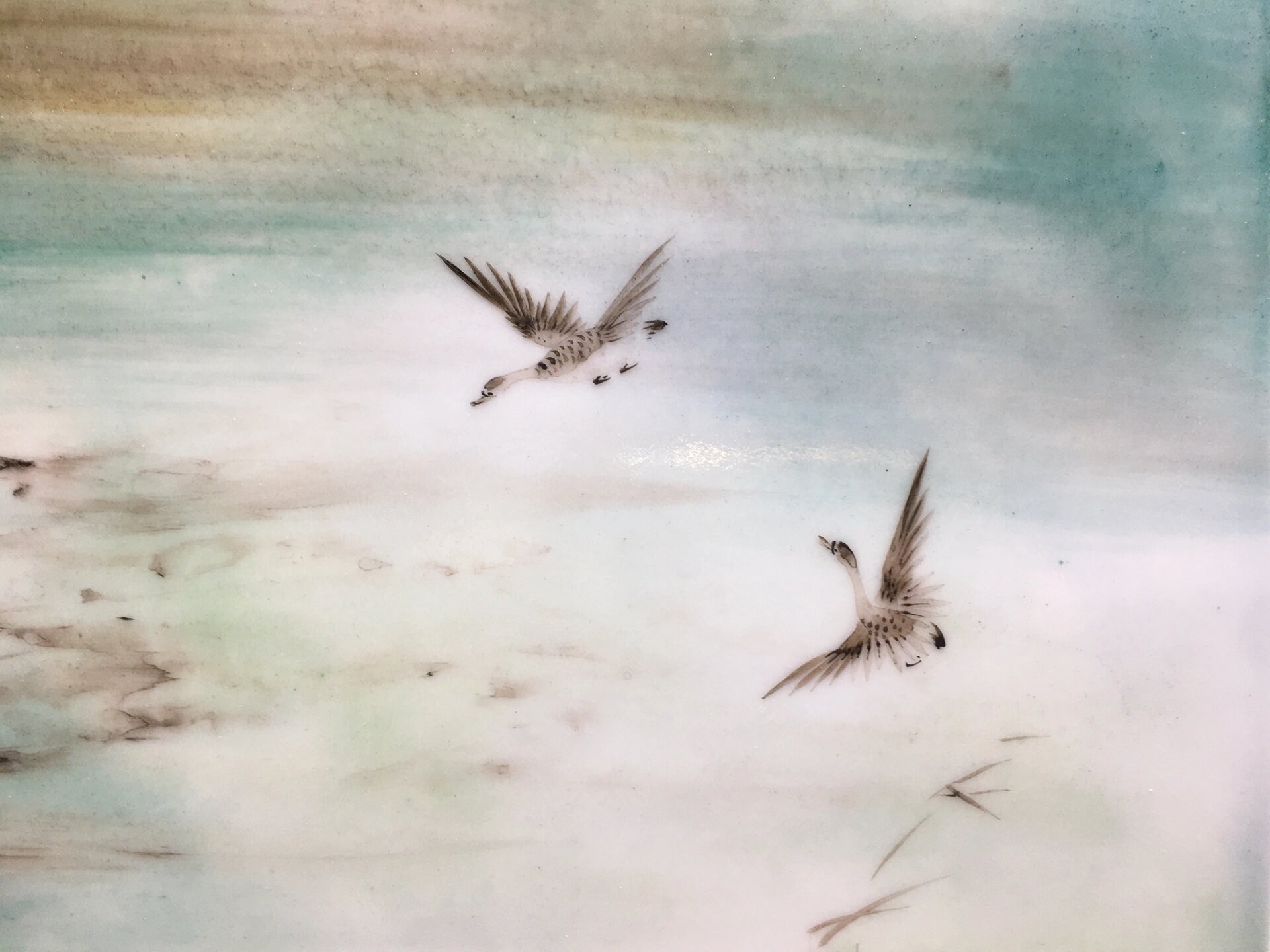 飞鸣食宿 作品《平沙落雁》