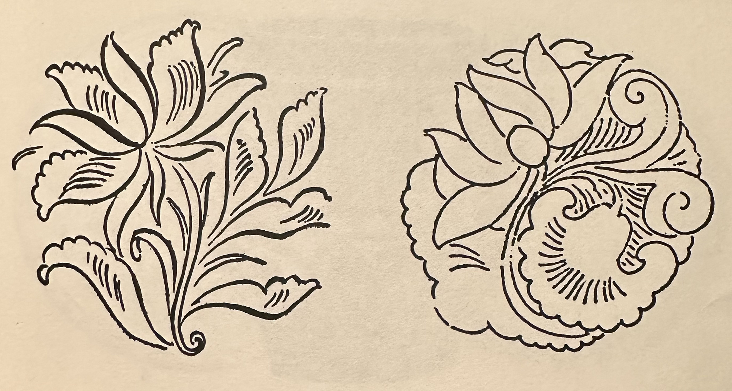 【宋代植物纹样-莲花纹】 莲花纹早在东周已用于装饰,后在魏晋隋唐被