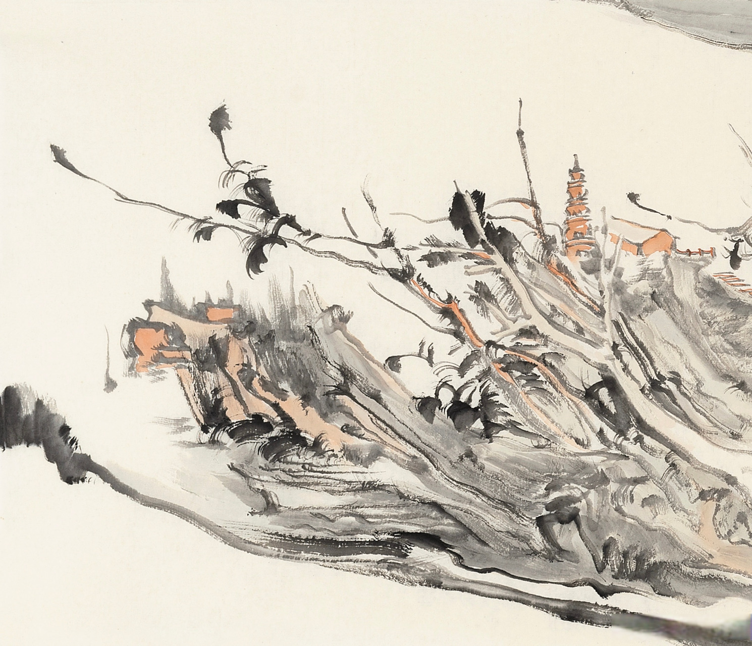 「画家肖大平」画家,用造物之手,执笔写江山