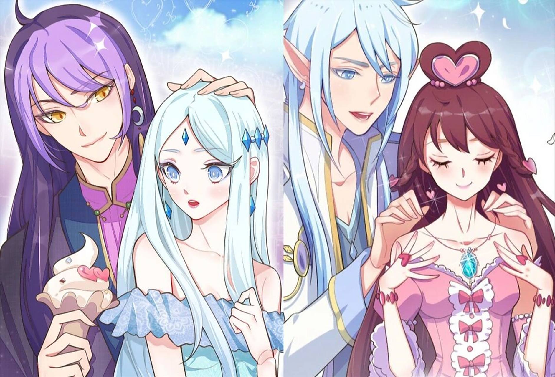 这里有叶罗丽人物的原型照片哟 王默和冰公主太美了,特别是第一张图片