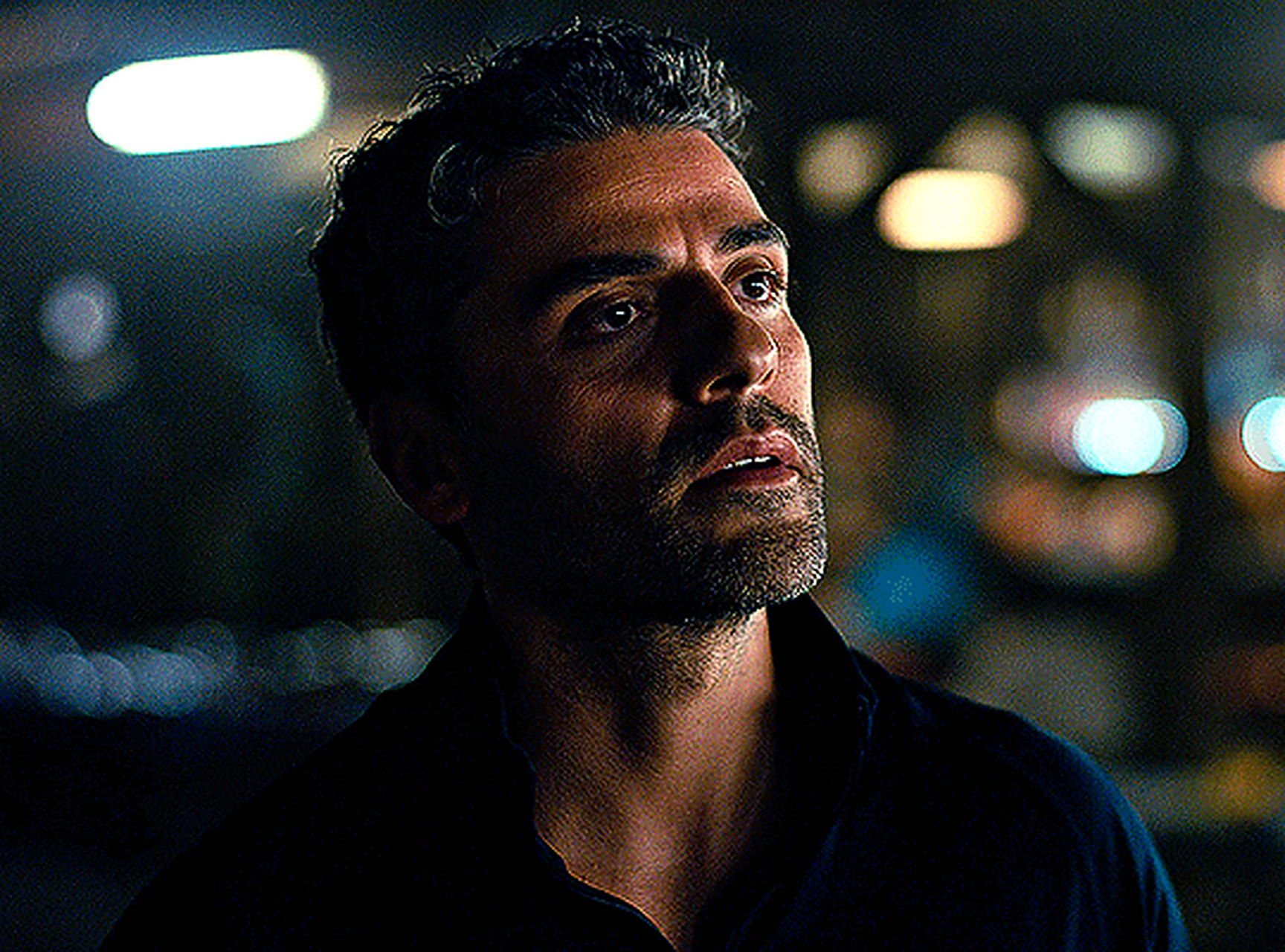 2019年电影《三方国界》里的奥斯卡·伊萨克