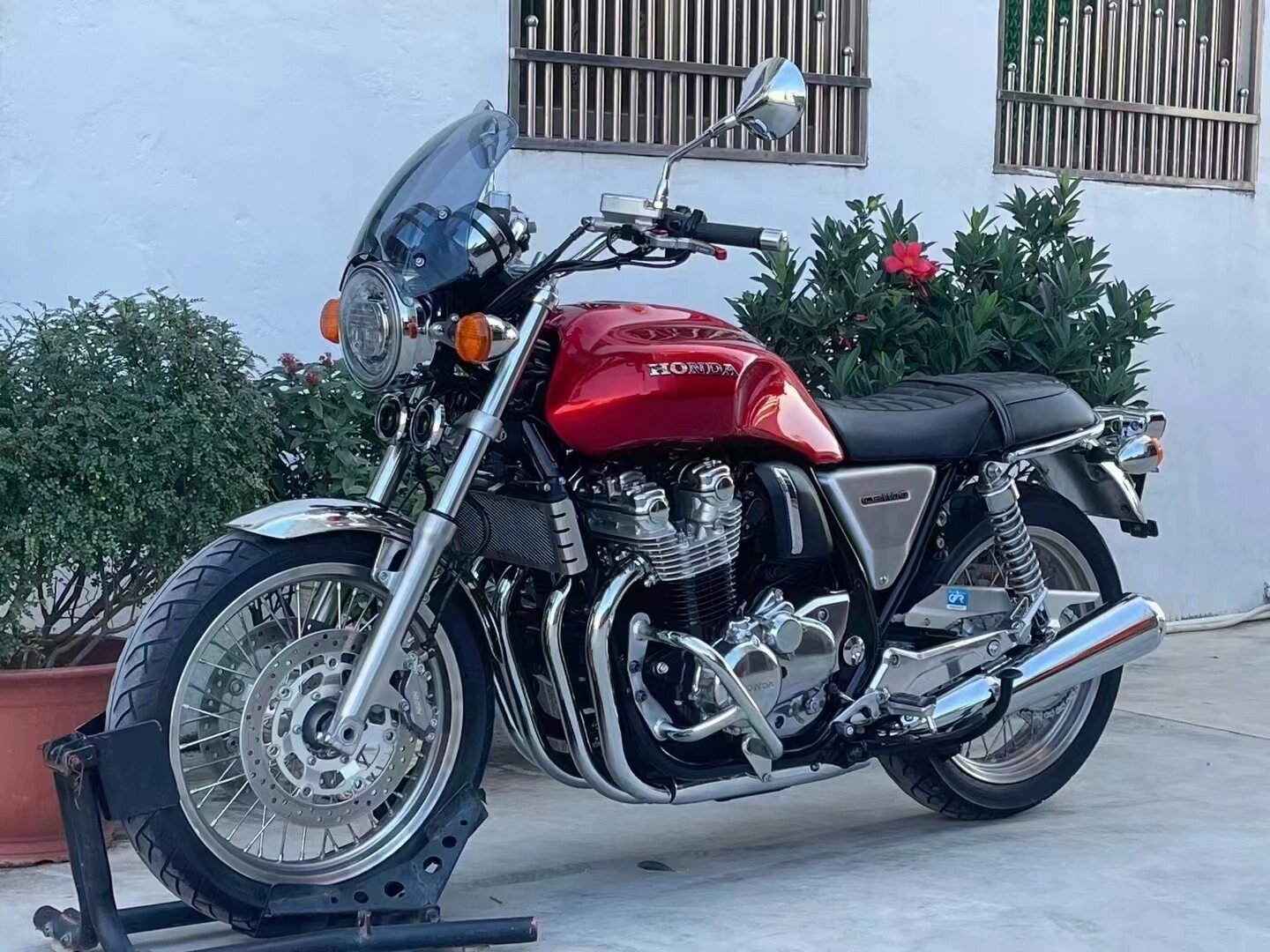 贸2017年本田复古cb1100ex 顶配版 四缸双排汽led大灯 abs防抱死刹车