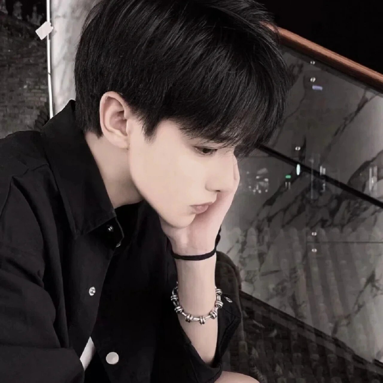 帅气男生真人照片