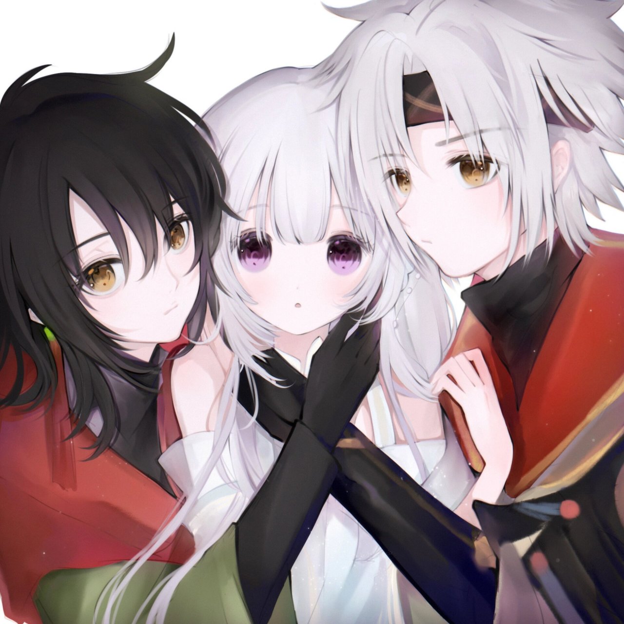 适合三个宝宝用的简单头像(微笑 元歌西施曜 哈哈哈哈哈哈哈哈!