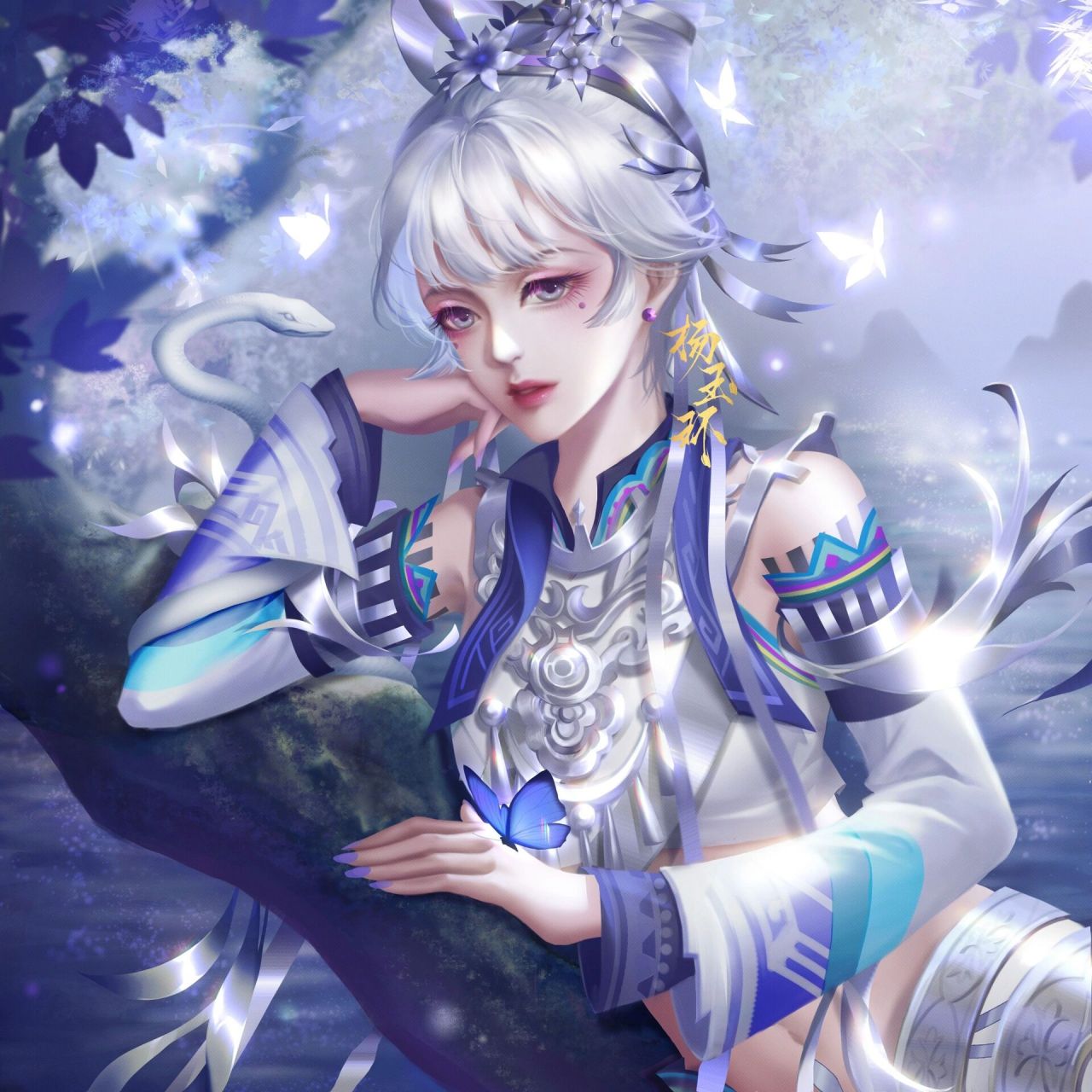 王者荣耀杨玉环丨银翎春语 每一个春日都如约而至, 只因她和他们终将