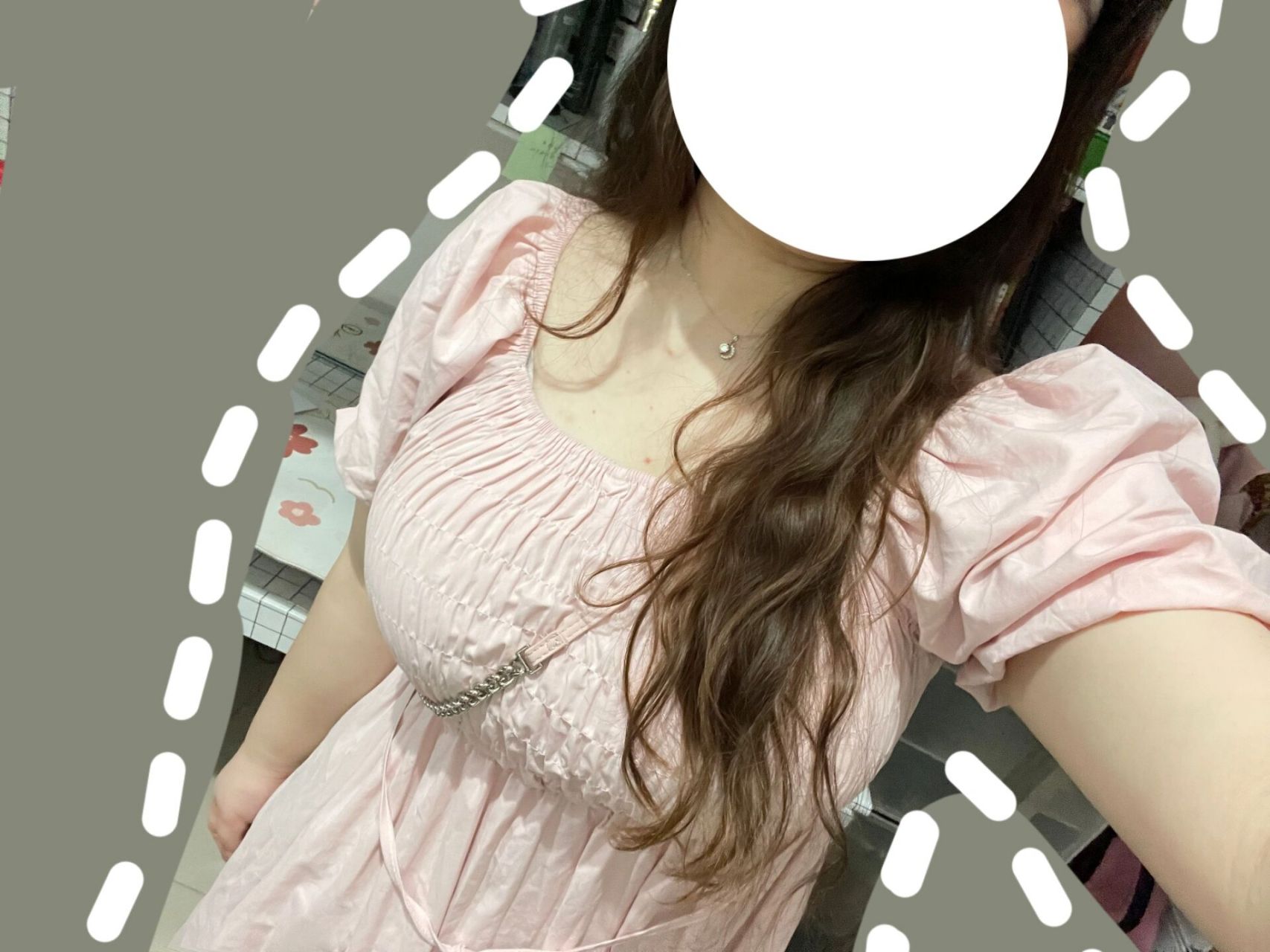 70kg大胸女孩也可以纯欲甜妹! 好喜欢粉粉嫩嫩的衣服啊!