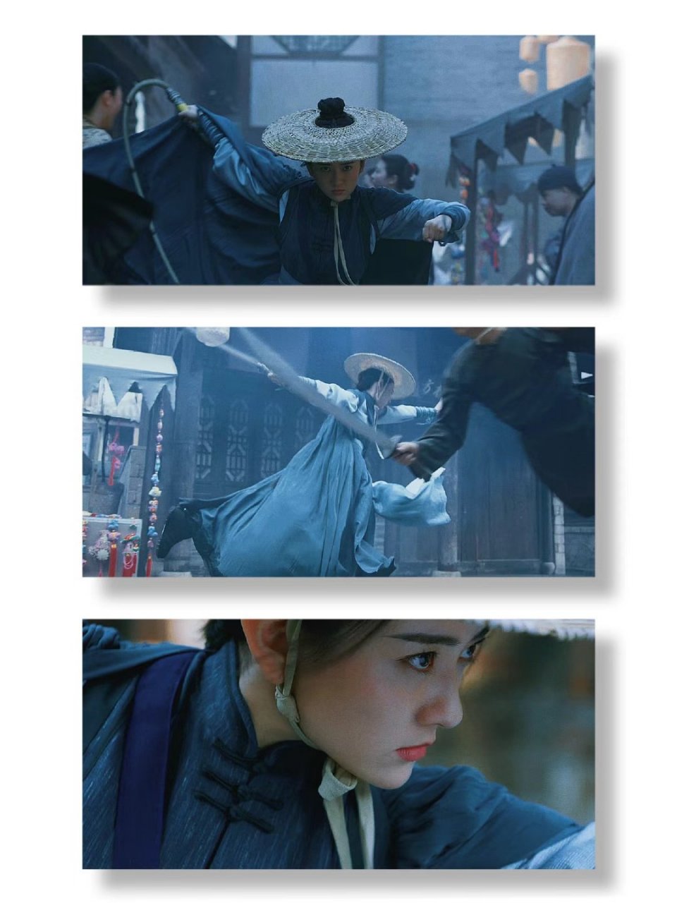 梁洁飞狐外传演袁紫衣#  梁洁little 主演的#飞狐外传#发布预告,一袭