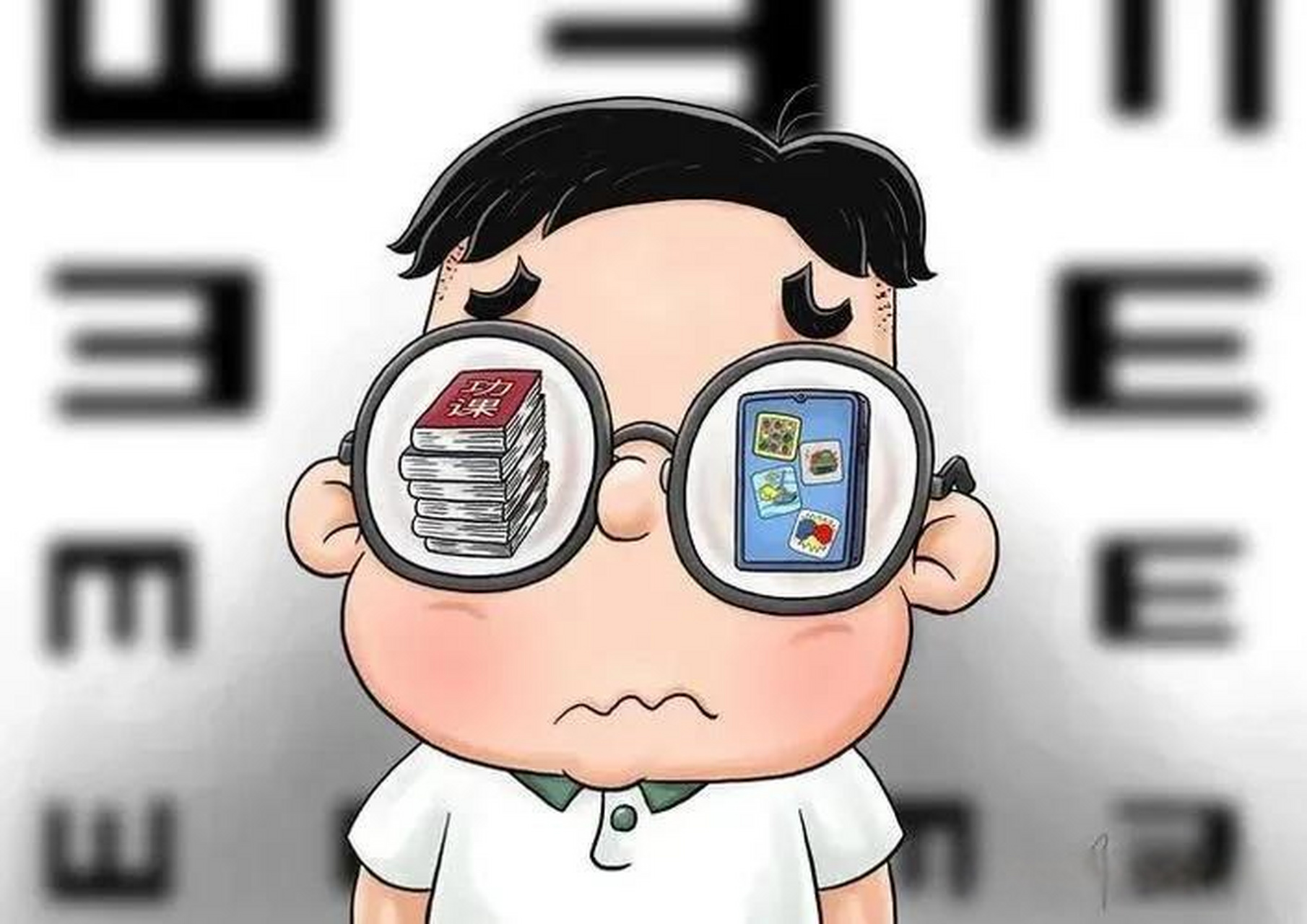 高度近视不仅会影响患者的视力,还会对他们的生活产生许多影响.