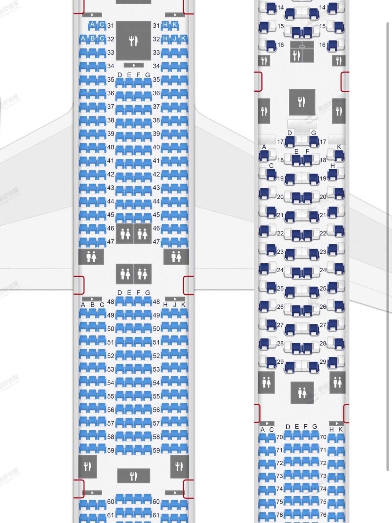 南航a380选座最强攻略