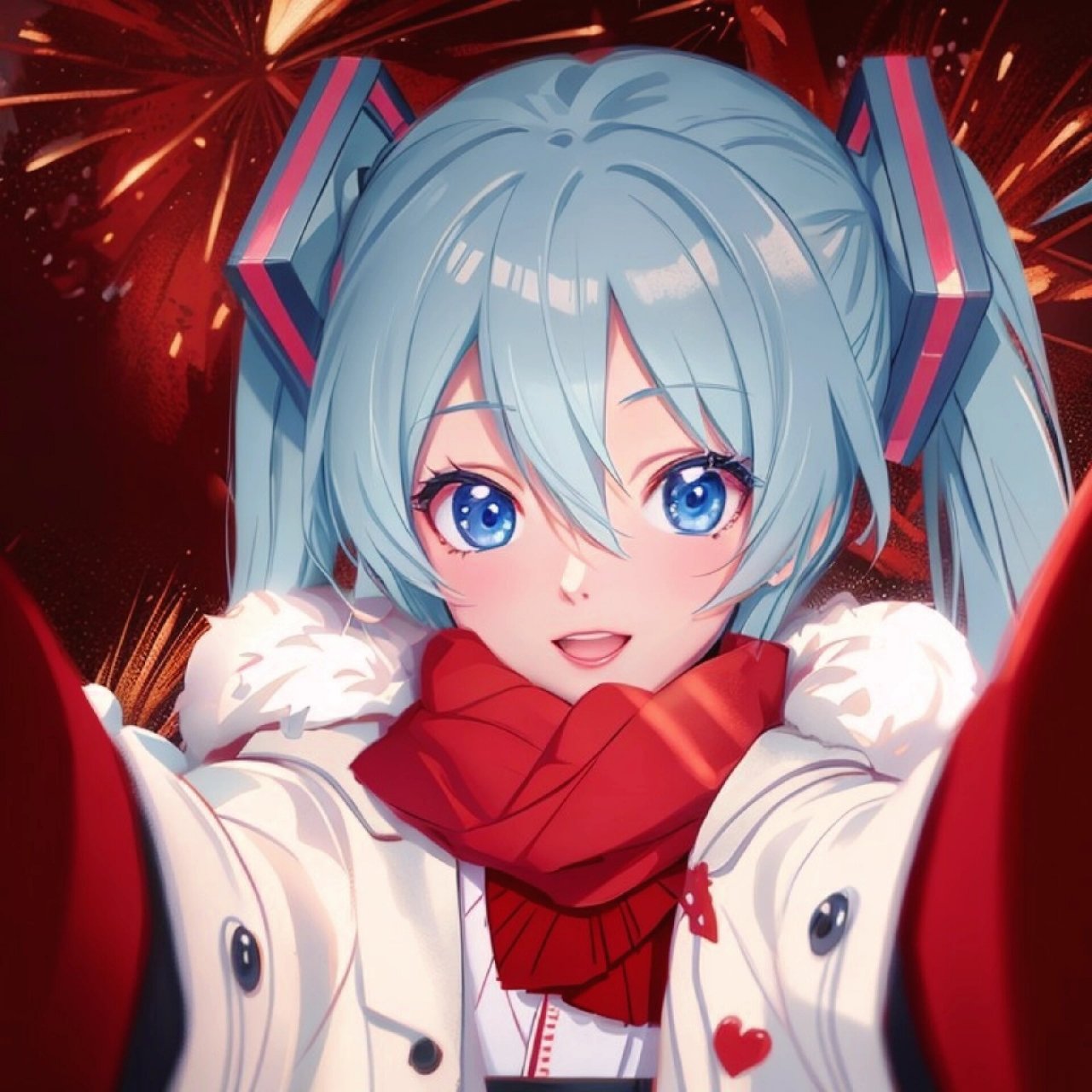 您的初音未来新年头像 请你们查收97 #初音未来公主殿下# #初音未来