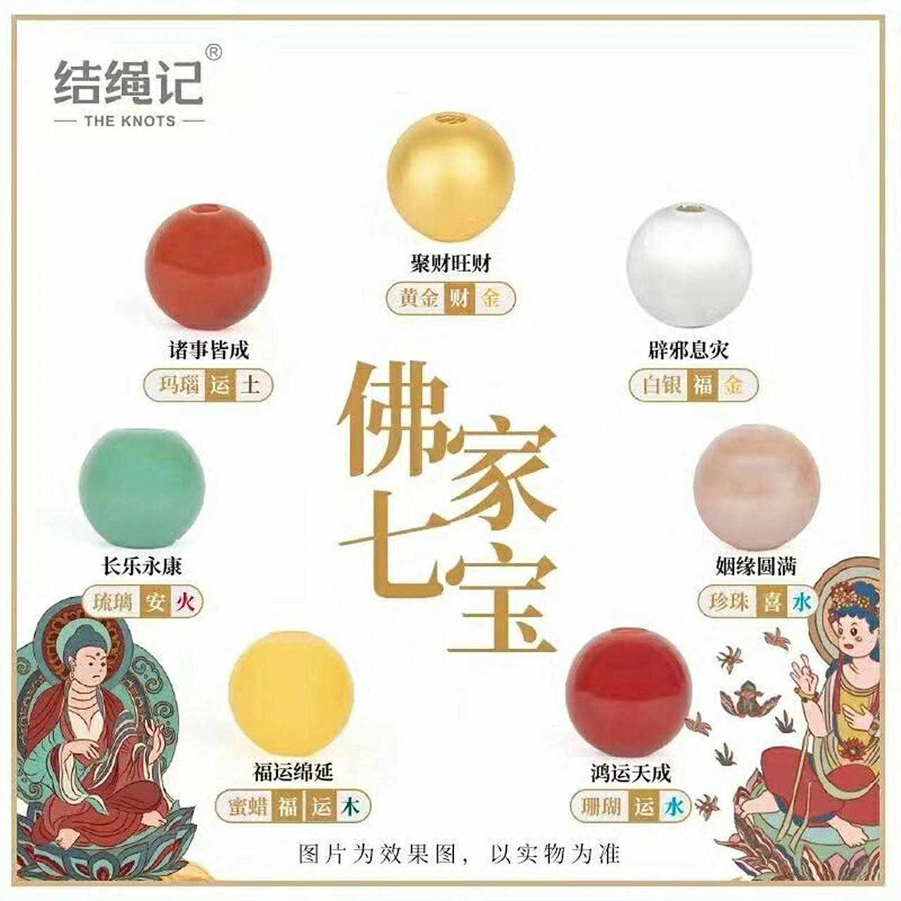 佛家七宝—蕴含传承千年的吉祥寓意 佛家七宝—蕴含传承千年的吉祥
