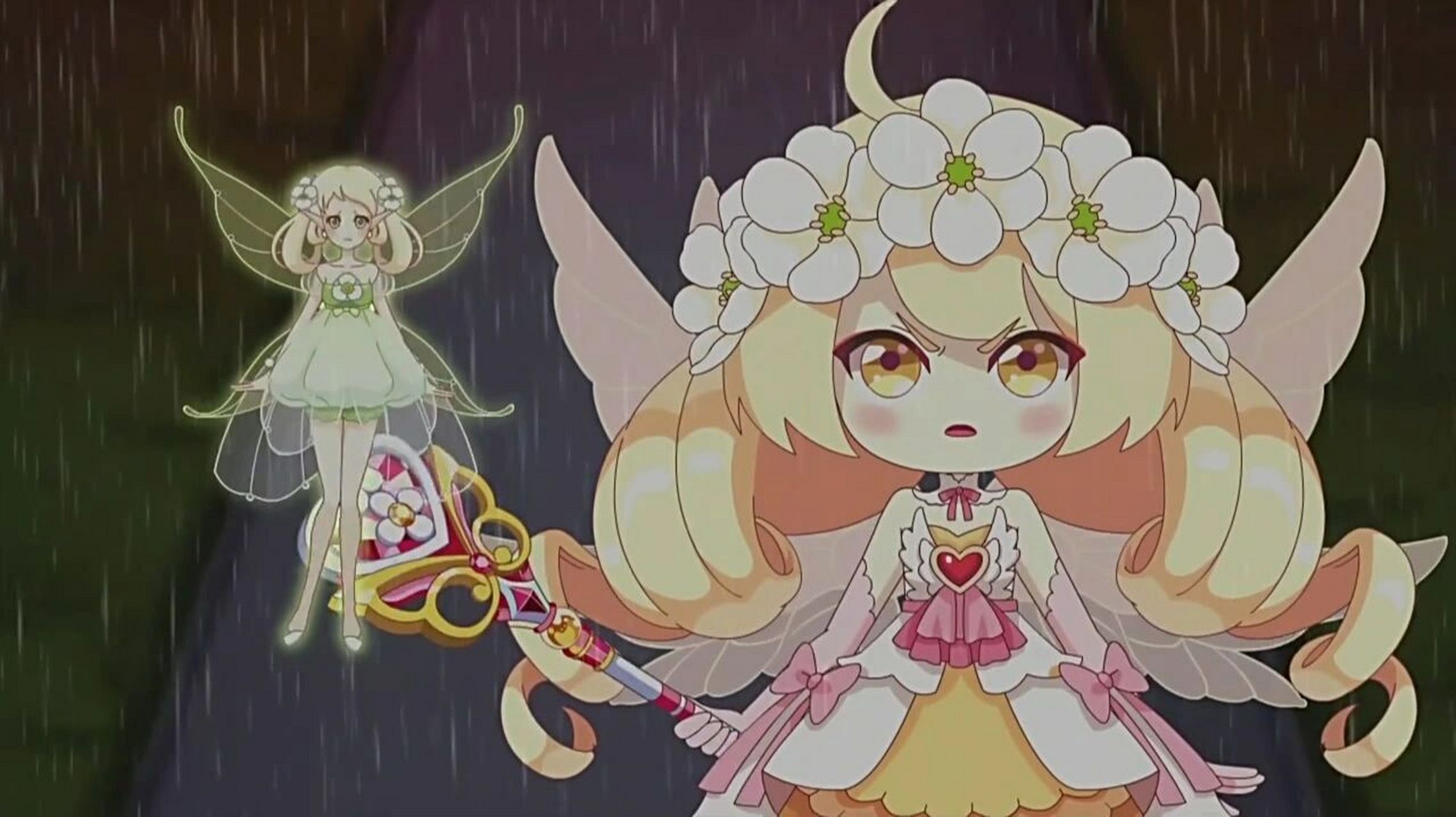 第二代花仙魔法使者雪城爱(小爱) 花粉们,哪个是你们最喜欢的小爱