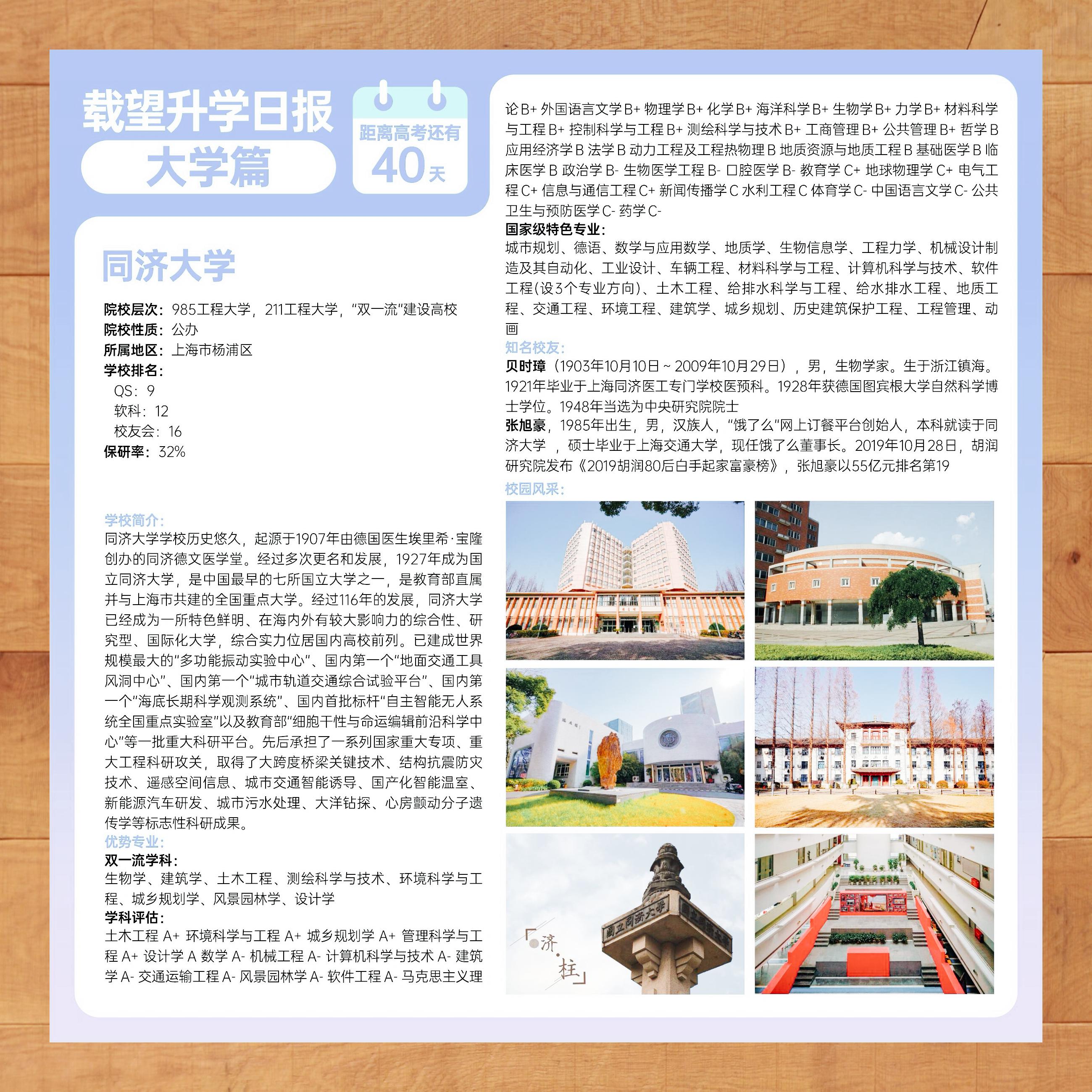 同济大学知多少