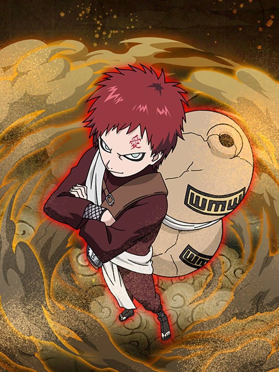 「火影」我爱罗壁纸    记得点赞 收藏 关注哦