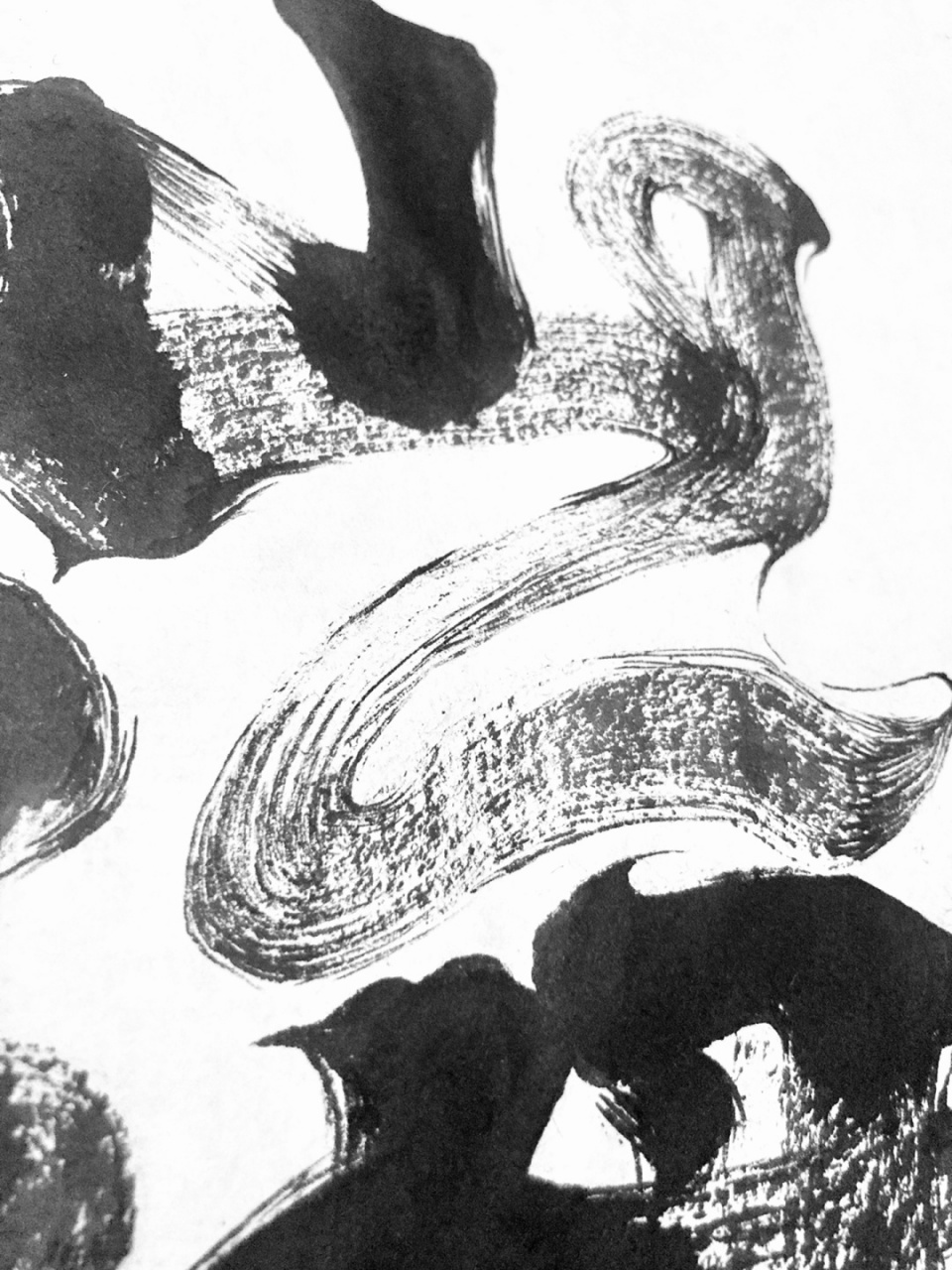 山海皆可平|山海美术字手写设计 #我的书法分享# #中国画# #水墨