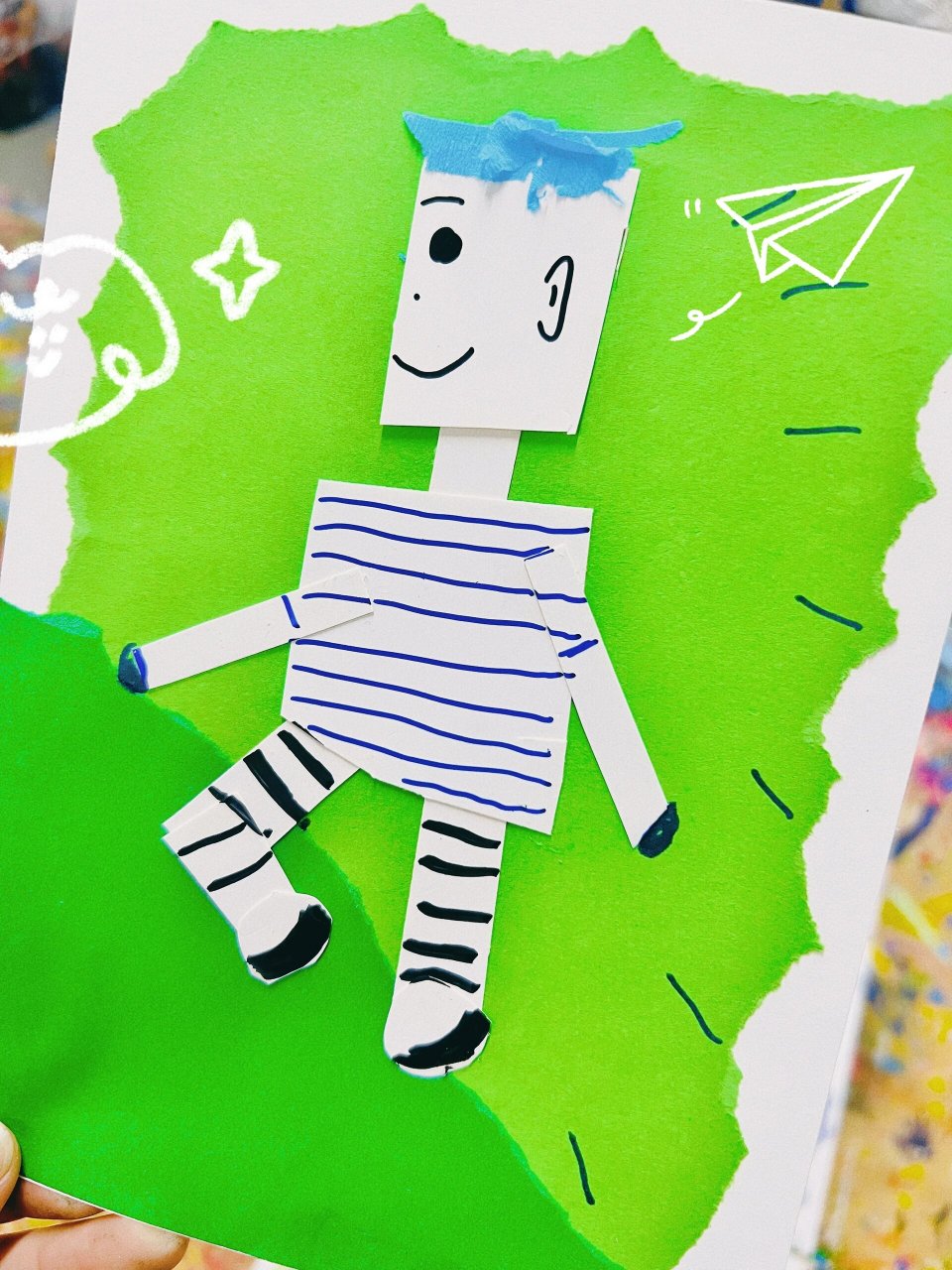 幼儿园剪纸袜子教案图片