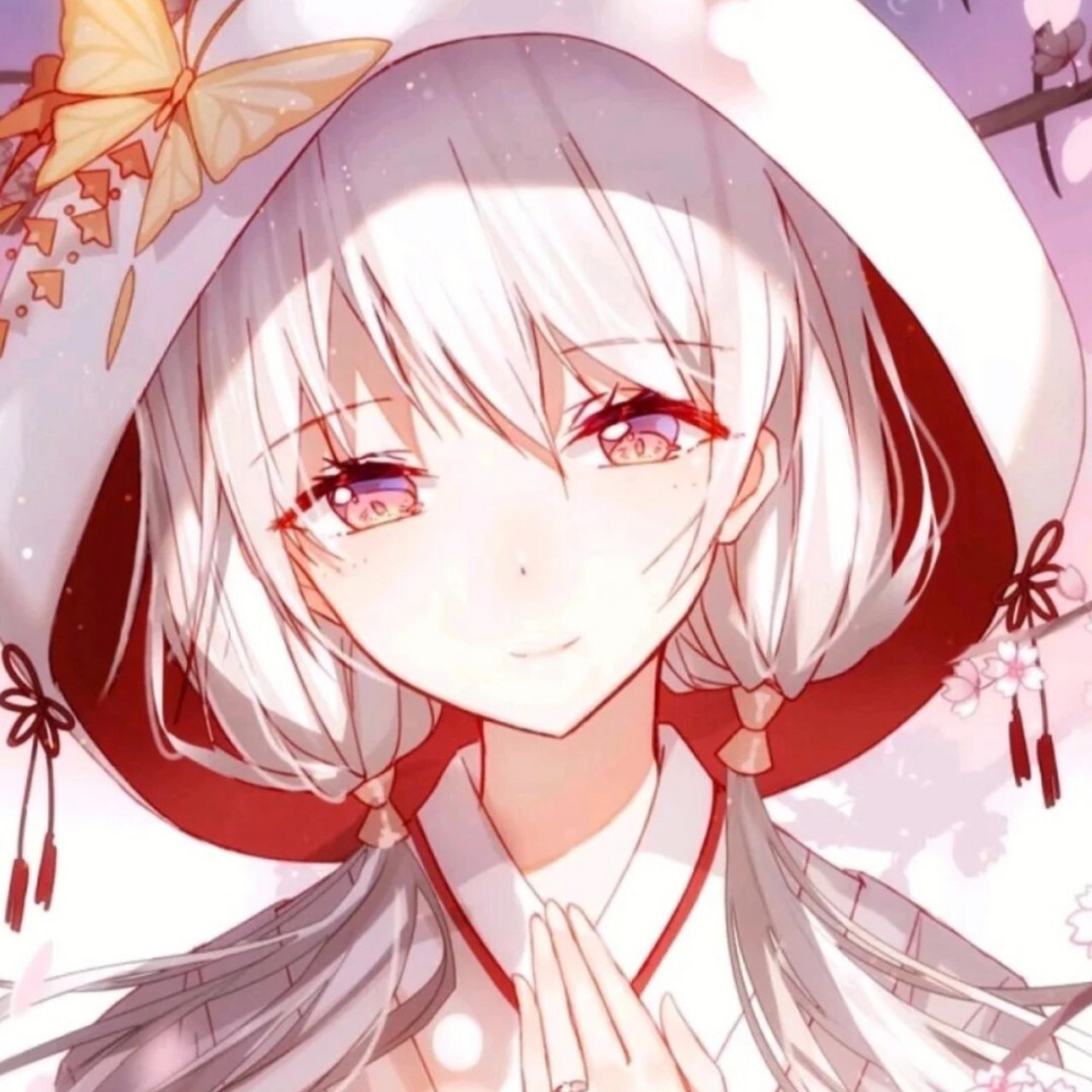 动漫古风粉衣女子图片 终于为那一身江南烟雨覆了天下,容华谢后,不过