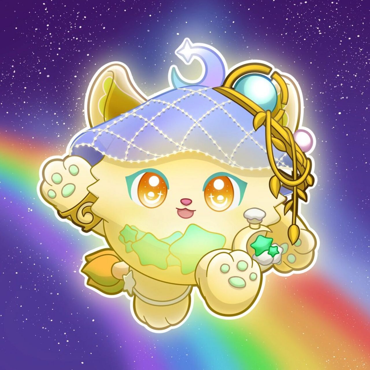 【迷你蛋仔头像】捕梦软软 "只要我们相遇,璀璨的星河,终将点亮最幽深