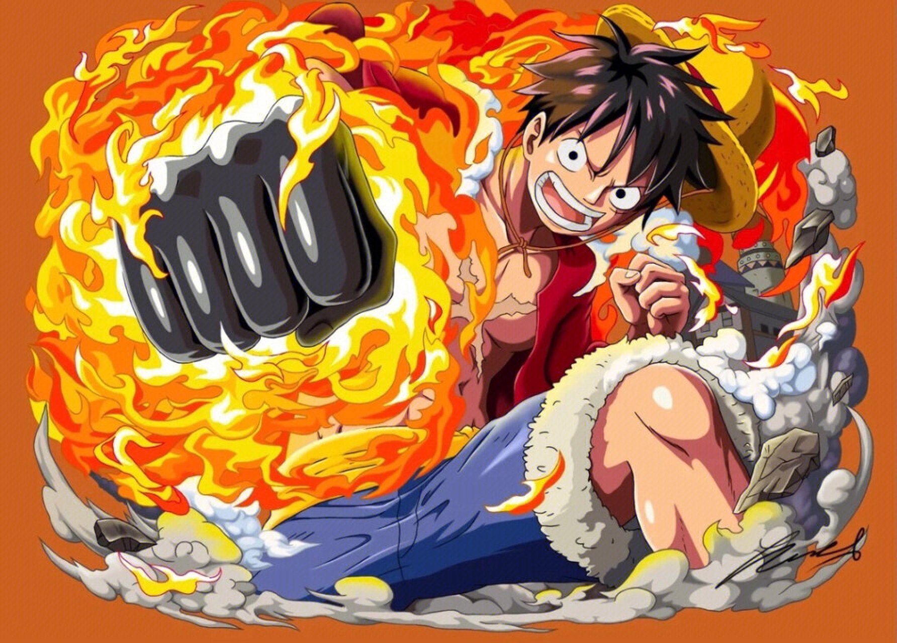 海贼王壁纸 高清无水印