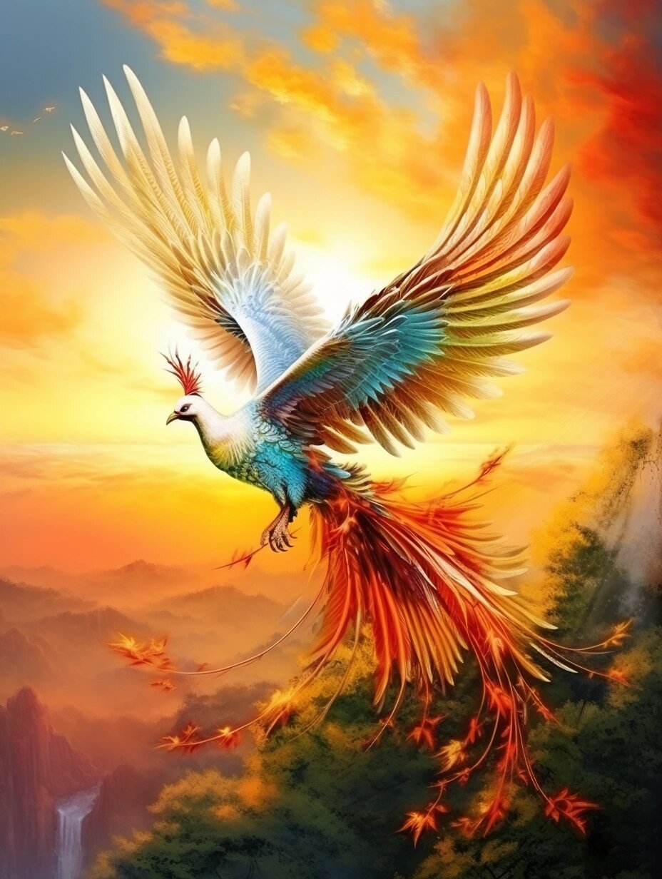 凤凰 凤凰在中国文化中是吉祥的象征,代表着华贵,伟岸,进取,太平等