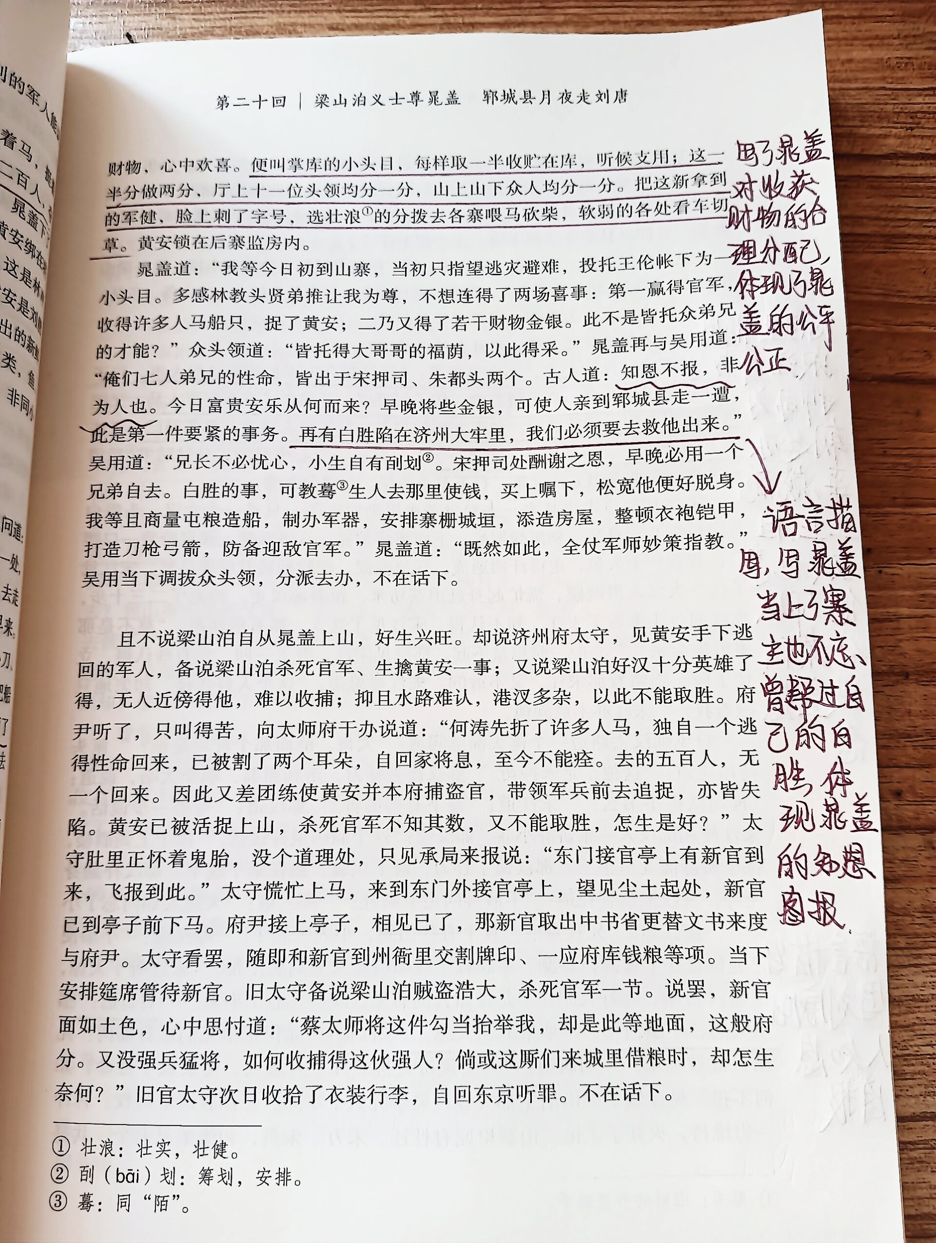 水浒传第二十回批注 概括