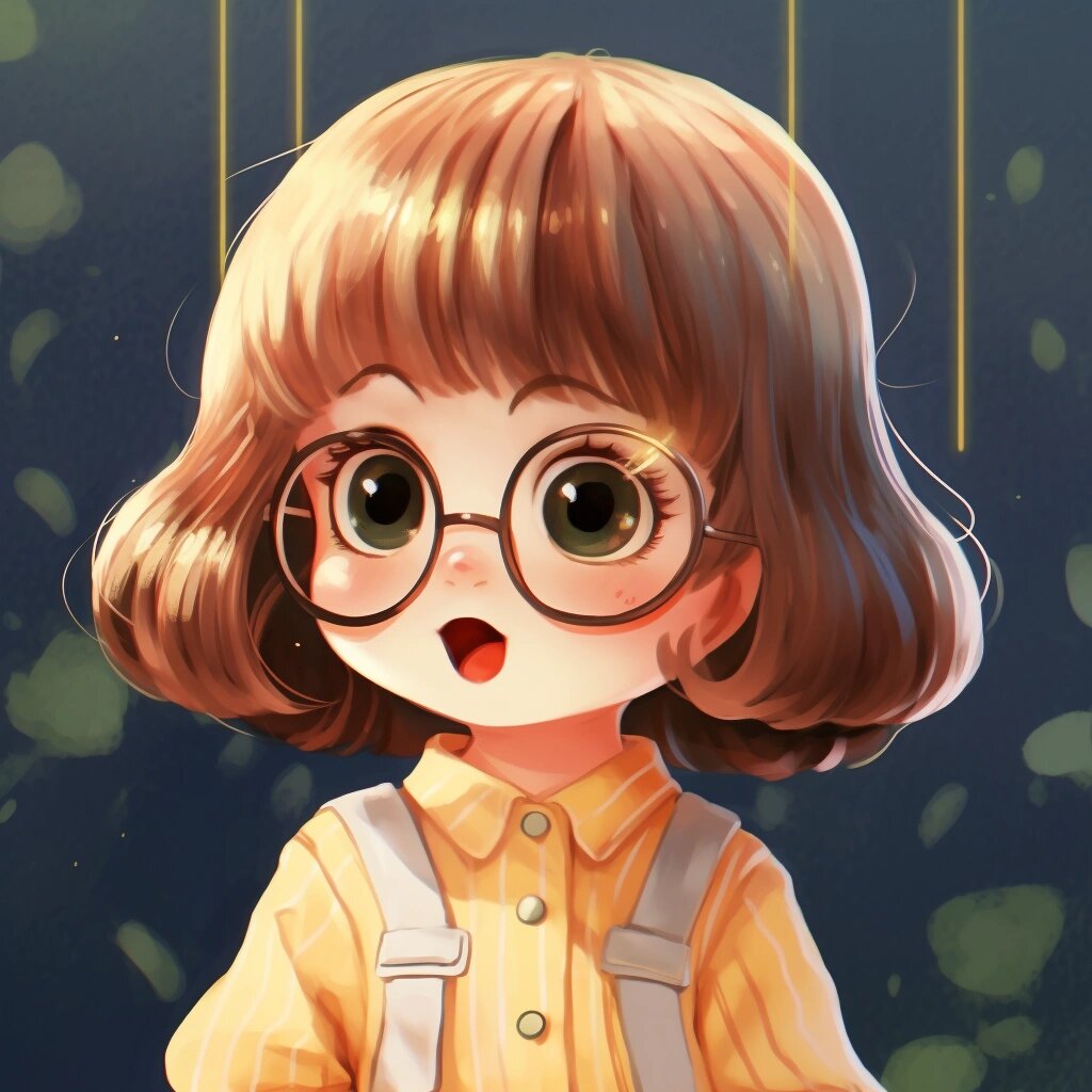 q版大头照|大眼少女|头像重绘