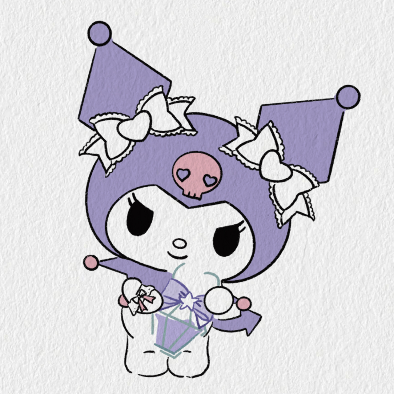 库洛米/简笔画教程