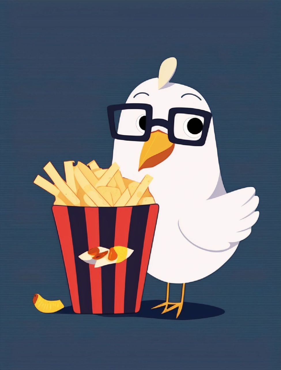 头像|去码头整点薯条93 当我开始生成海鸥,我可能是真的加班加疯了.