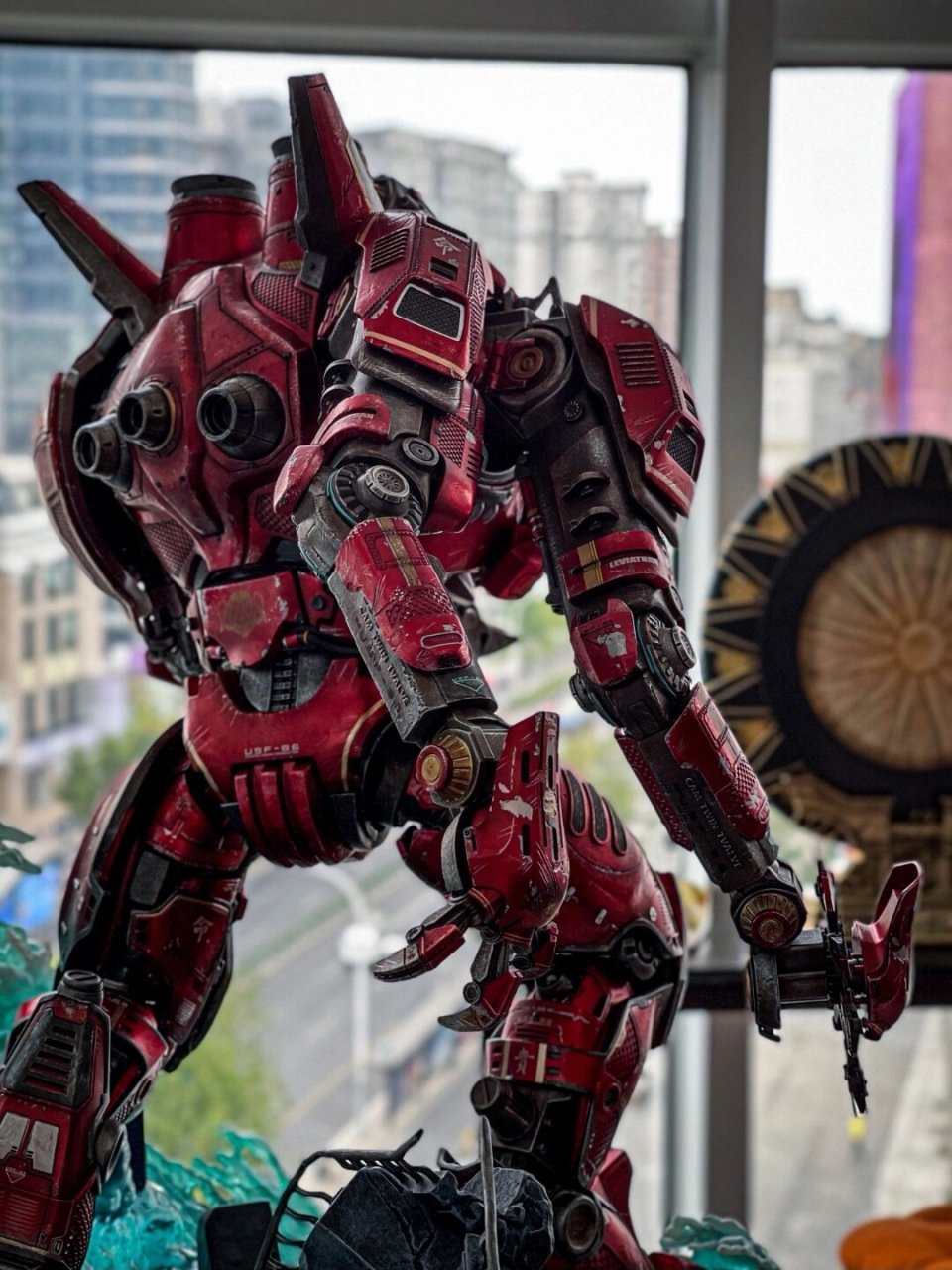 环太平洋 | 暴风赤红全身像 waystudios环太平洋系列暴风赤红全身像