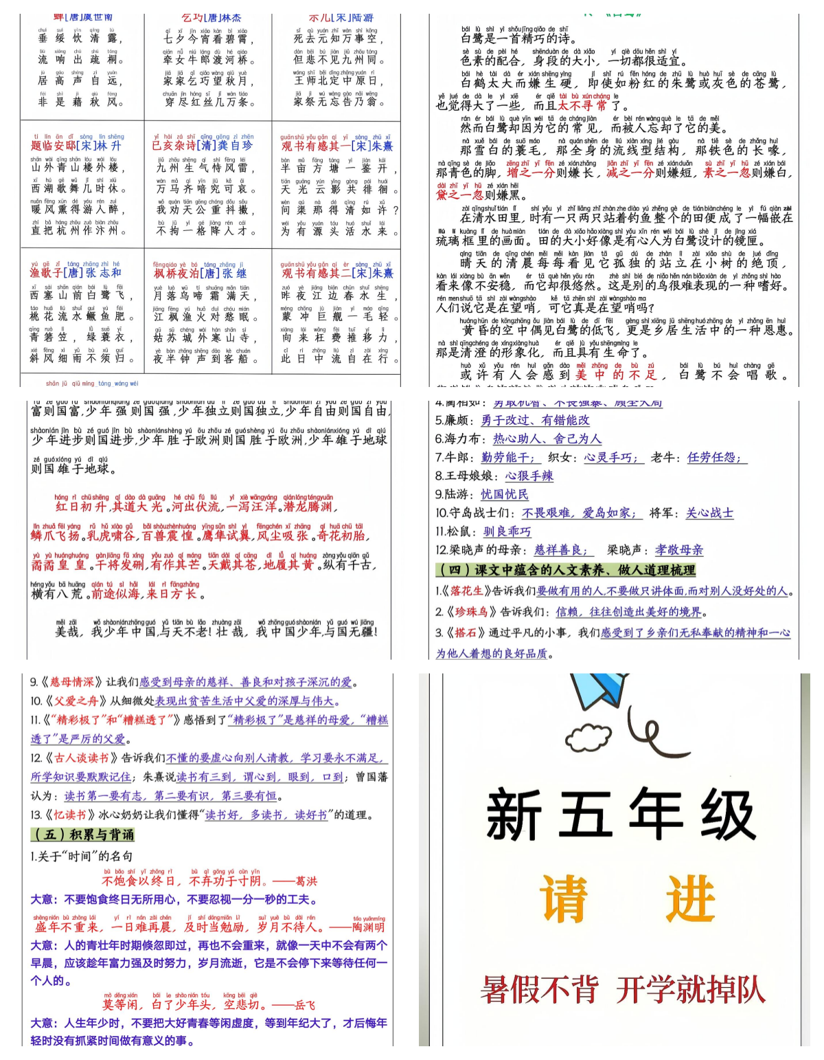 关于暑假学习清单！小学资料，高效提升的信息
