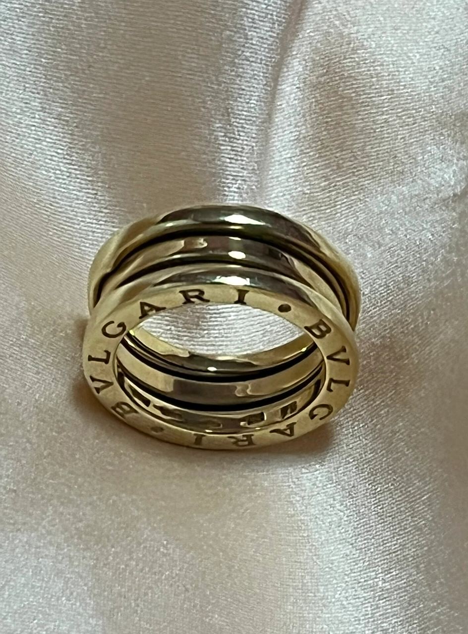 简简单单的经典 宝格丽三环弹簧戒指