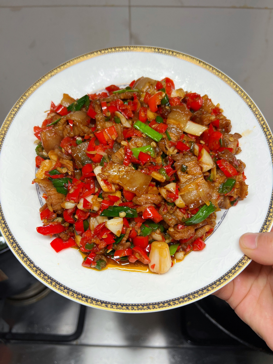 江西万载剁肉,香辣下饭,回老家必吃的美食7515 回到老家满街的剁