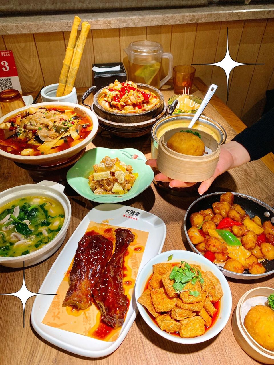 扬州聚餐好去处99 新派淮扬菜97 99位置:何园路东店 99推荐菜