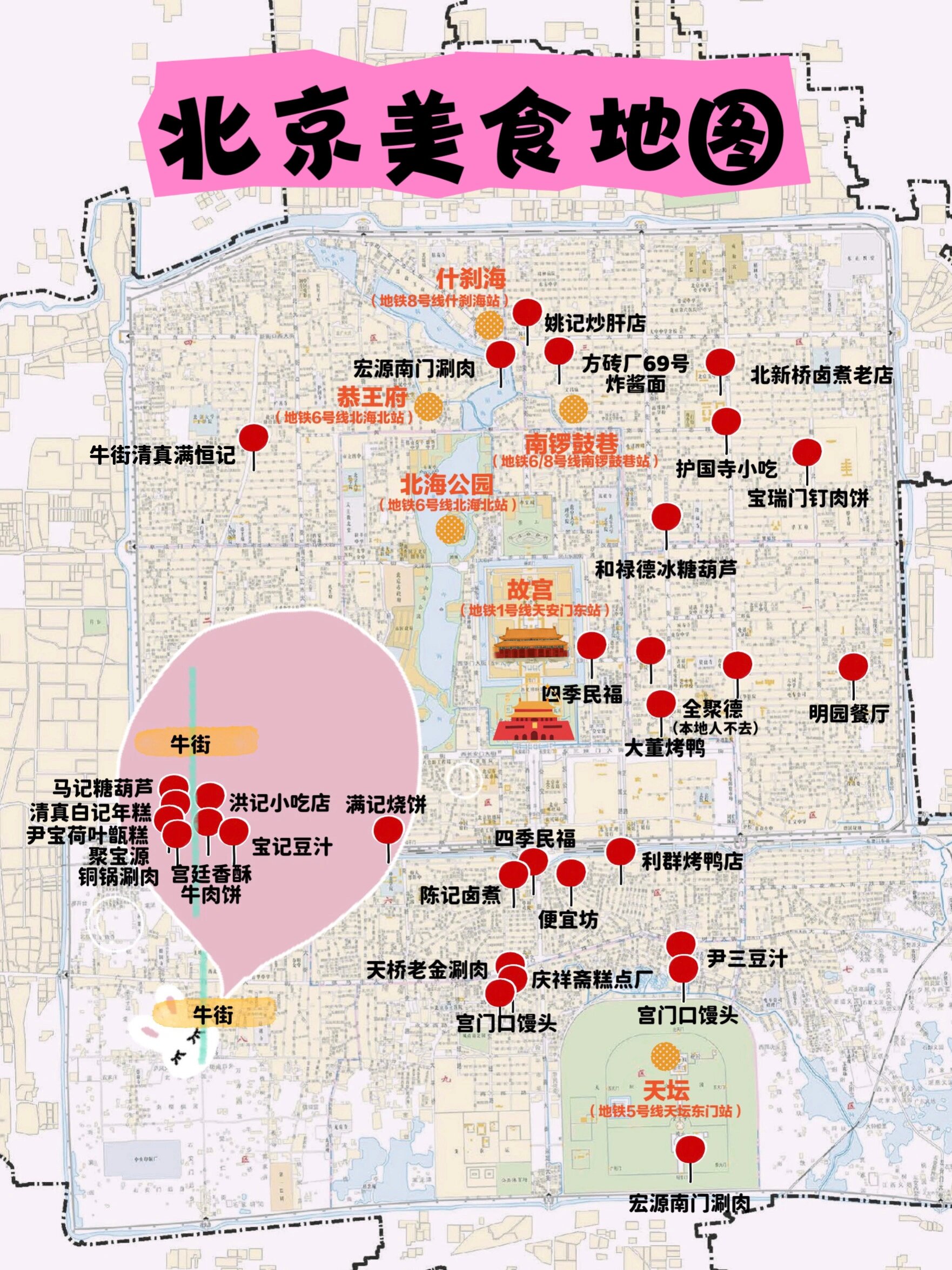 北京地道美食地图每家都惊艳