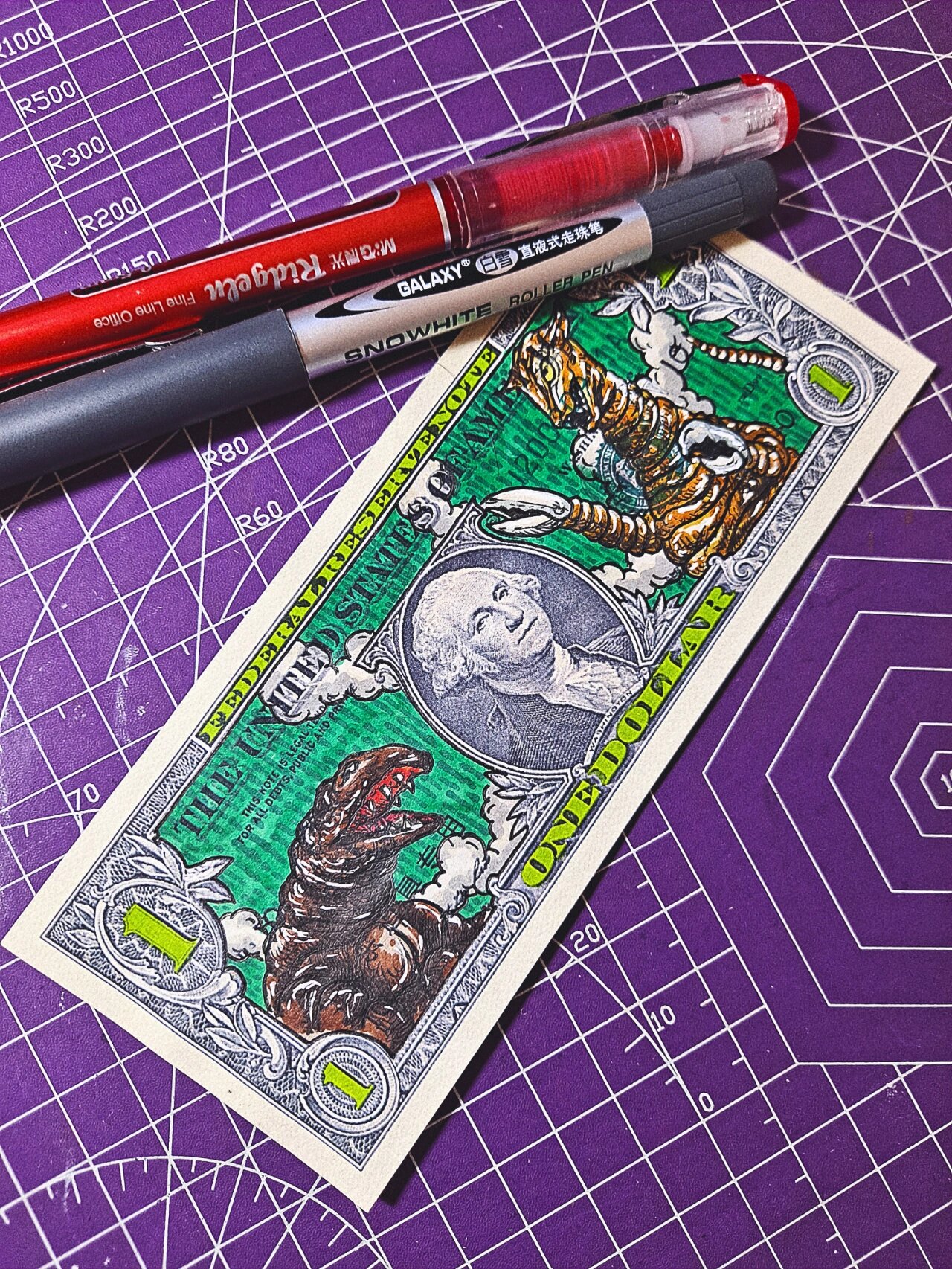 随手画经典怪兽萨德拉与台顿