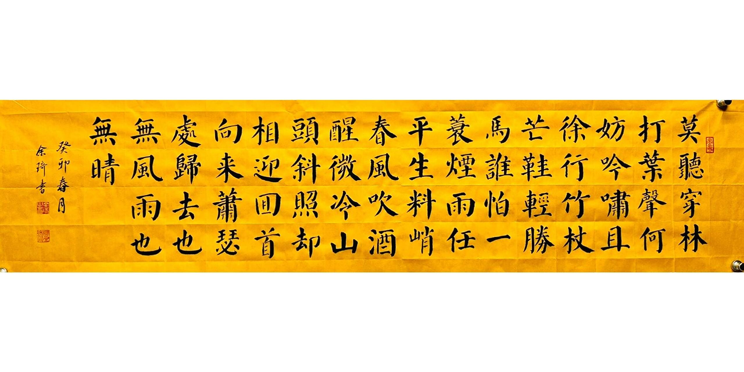 苏轼《定风波》! #练字# #定风波# #我的书法分享