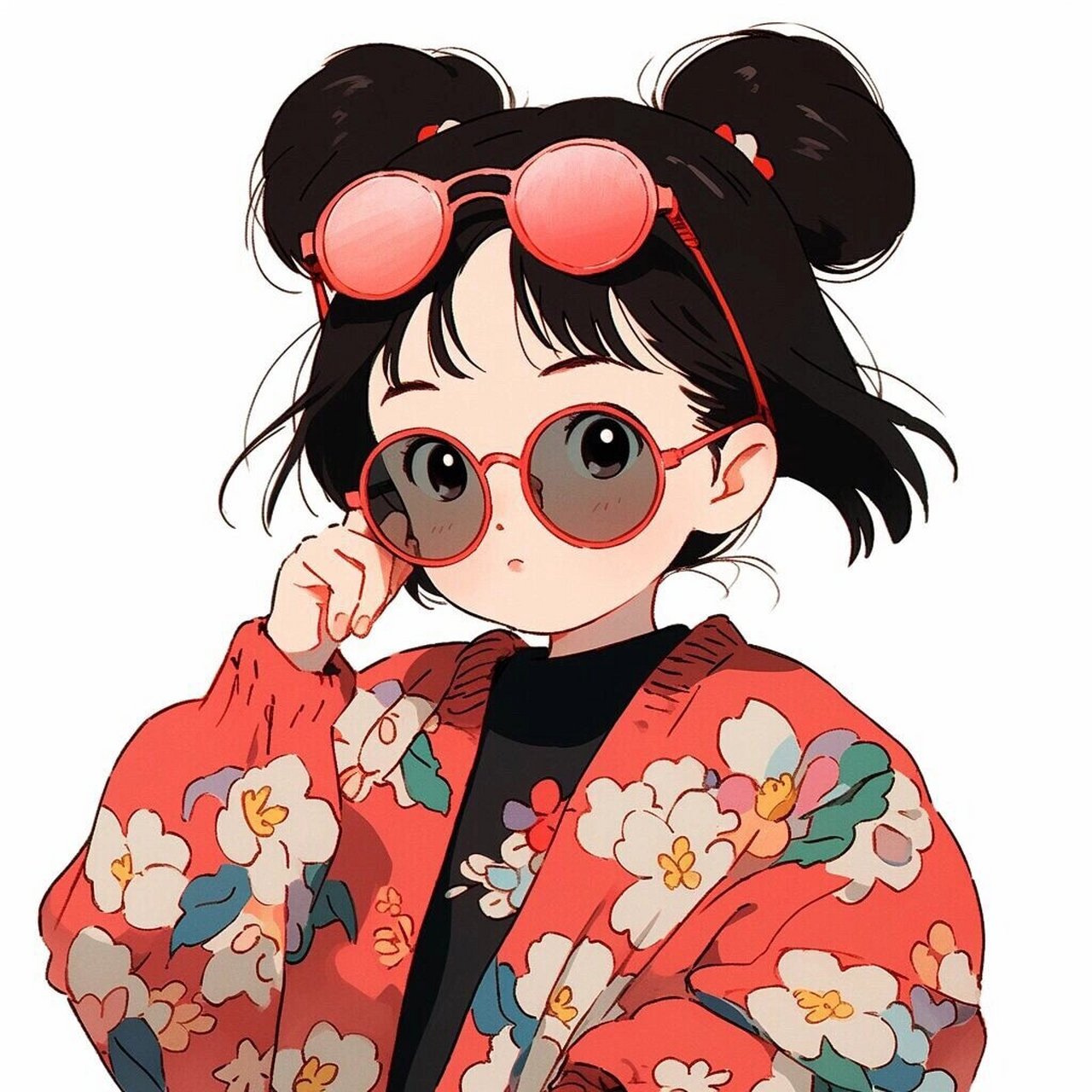 可爱的国潮风女生头像你喜欢第几张呢