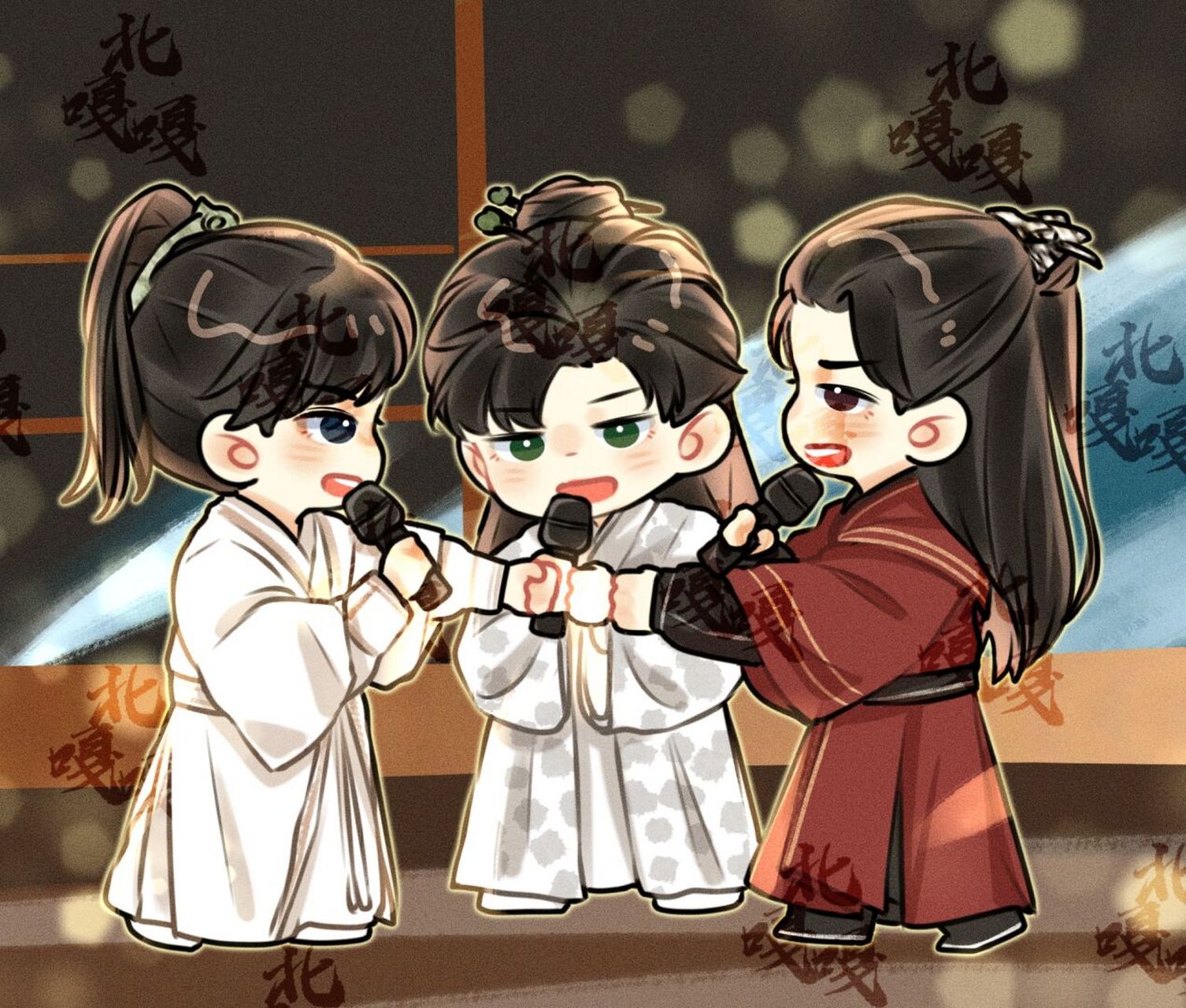 莲花楼# #成毅# #曾舜晞# #肖顺尧# #莲花楼演唱会# #莲花楼三人组