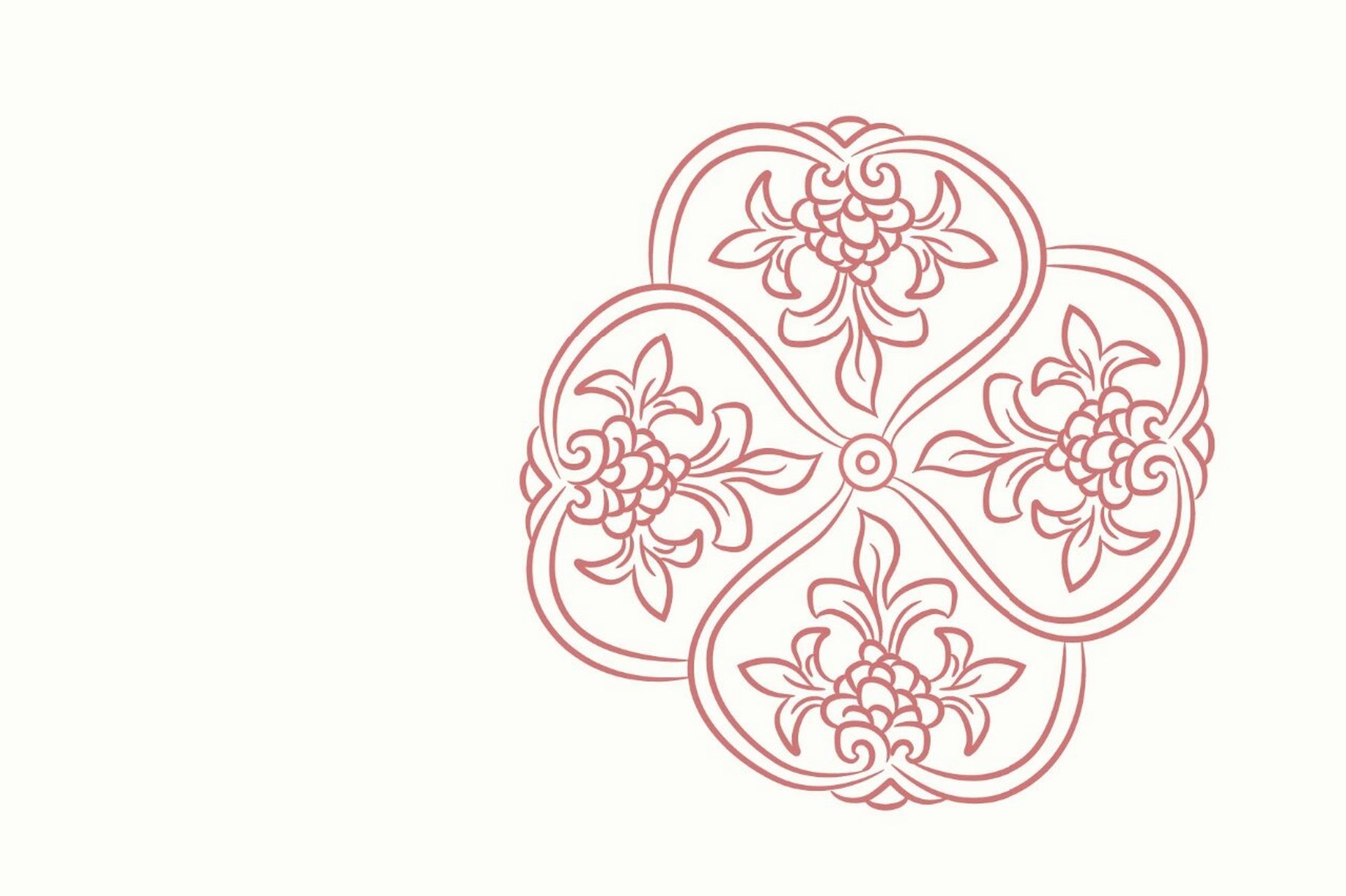 传统纹饰—绶带纹 #传统文化# #设计素材# #专研纤雕精华# #工业设计