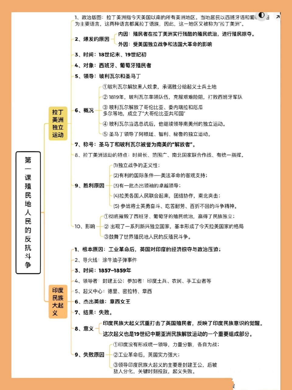 殖民地人民的反抗与资本主义制度的扩展第1课殖民地人民的反抗斗争