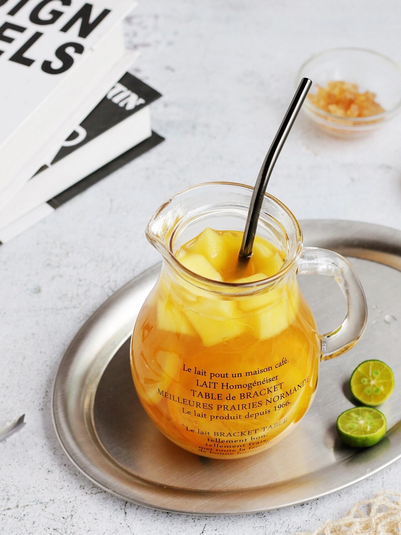 秋日暖饮|苹果热橙柠檬茶92酸酸甜甜,巨过瘾