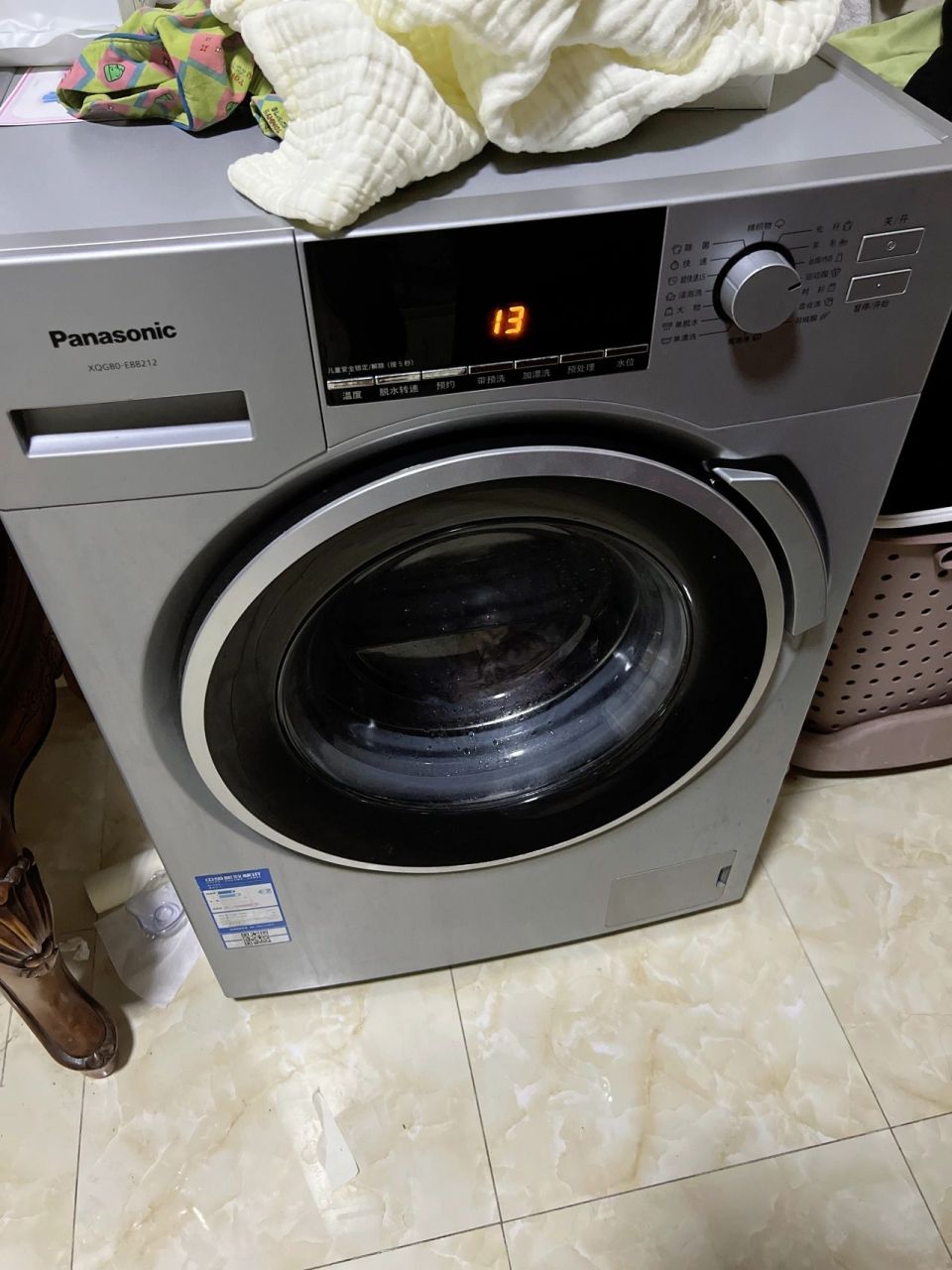 松下洗衣机真是绝了,动不动显示u13 之前维修说是主板坏了,换了个主板