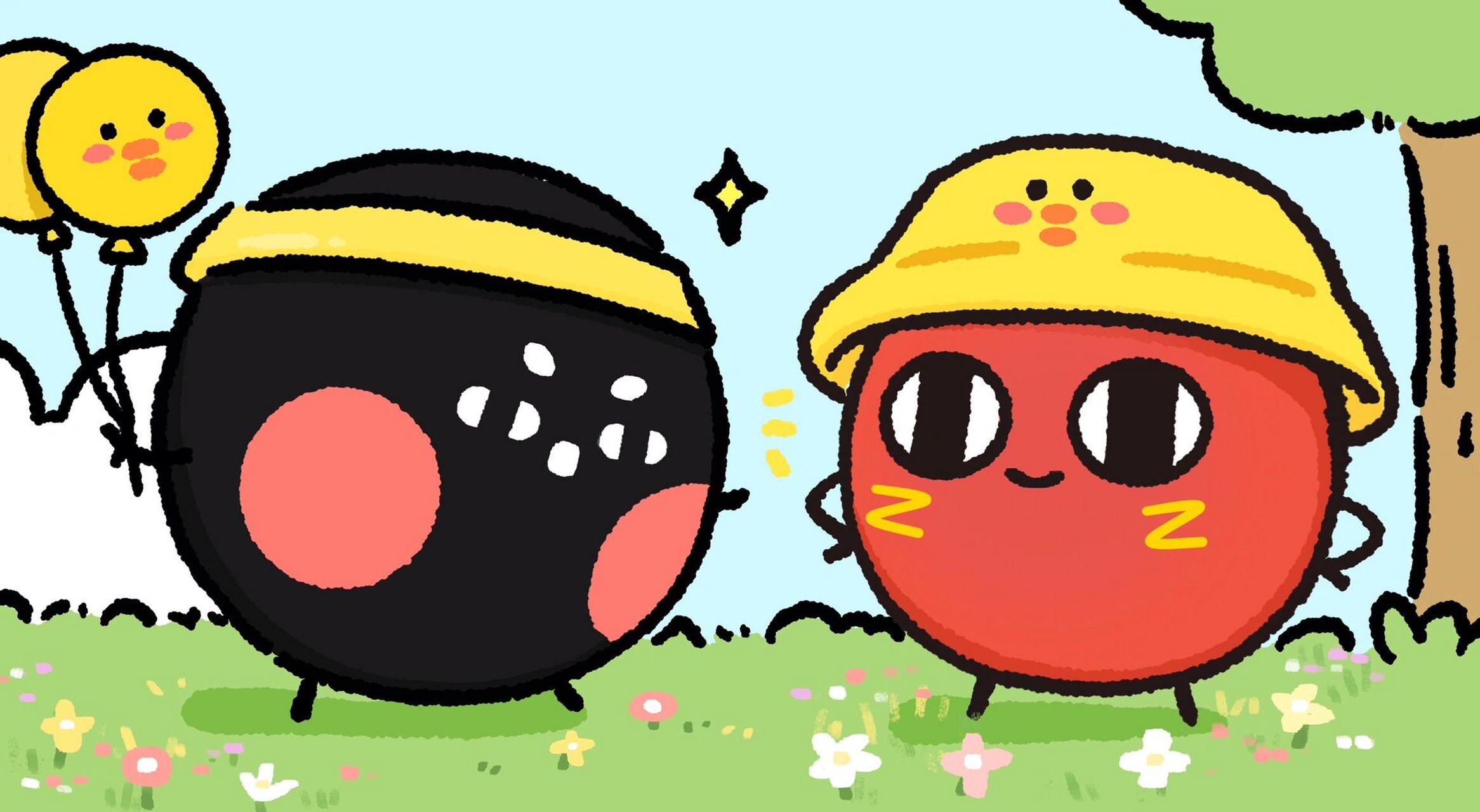 蛋仔派对头像/红小豆李建勋 二创头像 正常版/非主流版