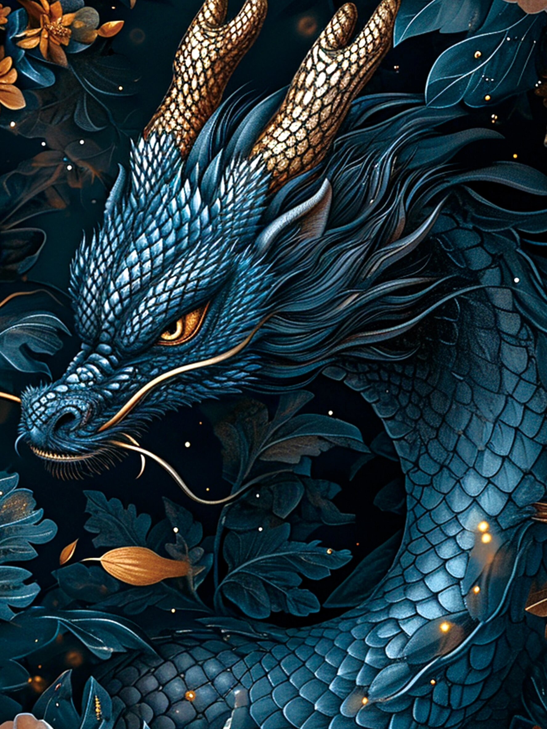 龙年壁纸原创|青龙93雄壮威武霸气