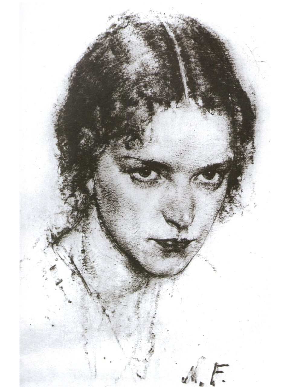 大师作品欣赏 速写头部五官刻画参考     作者简介:尼古拉·费欣(1881