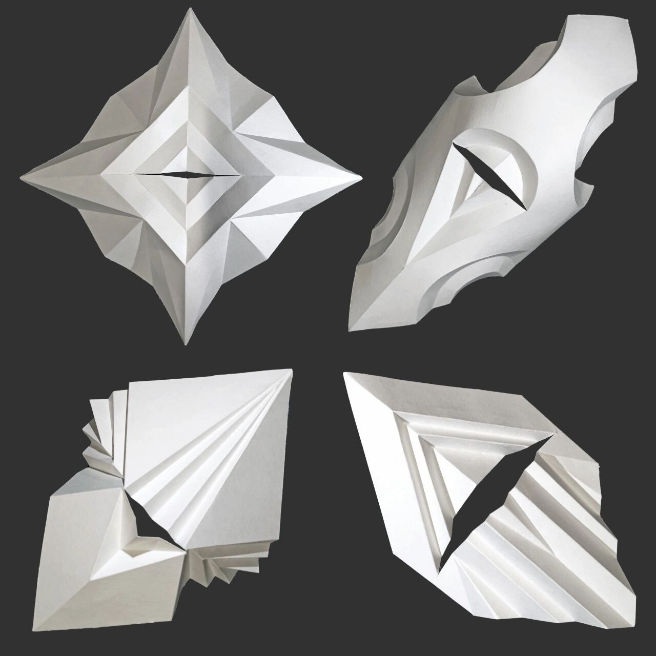 立体构成 | 一切多折(附带平面图)