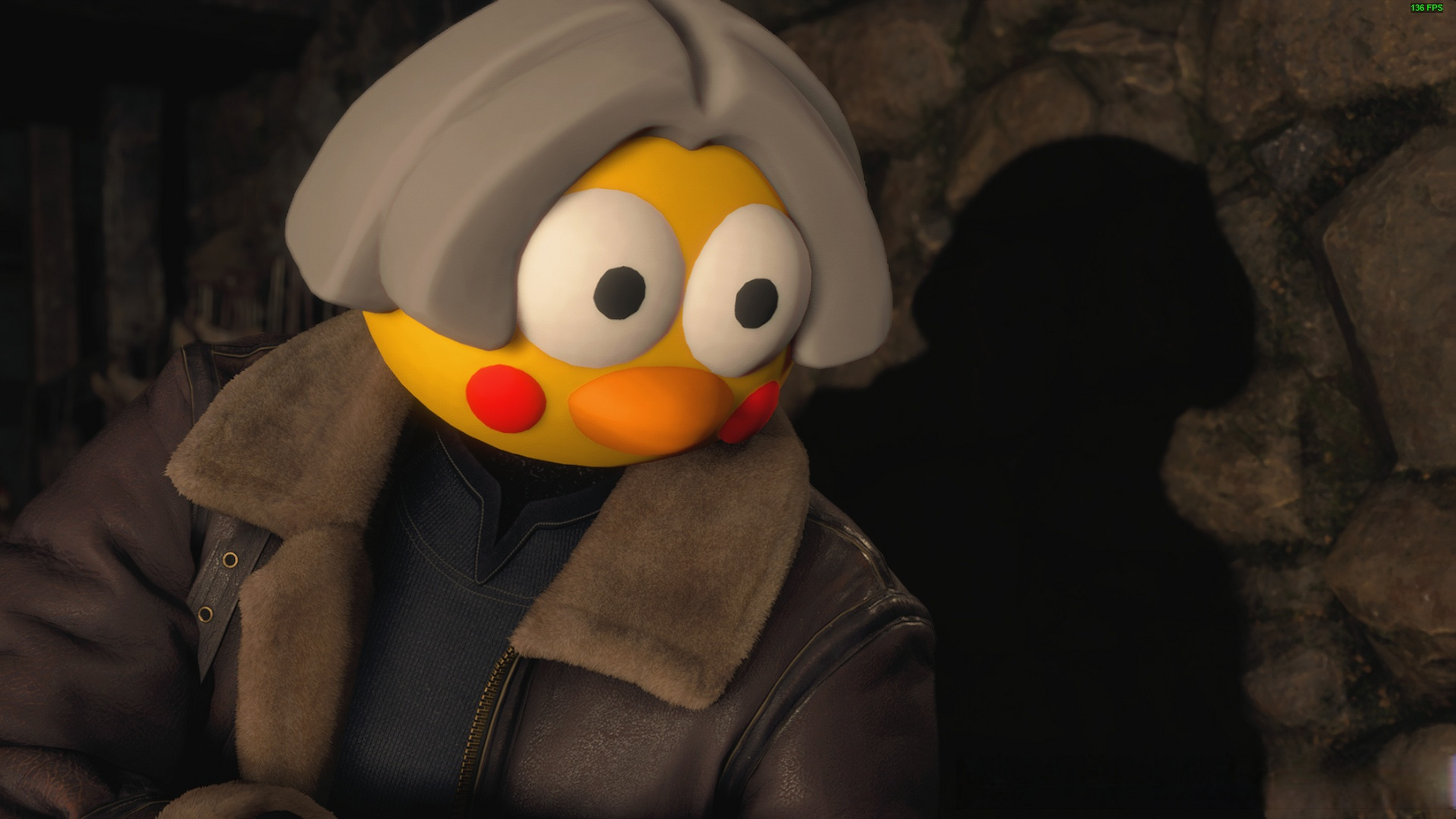 鸡哥乱入《生化危机4重制版》[捂脸]