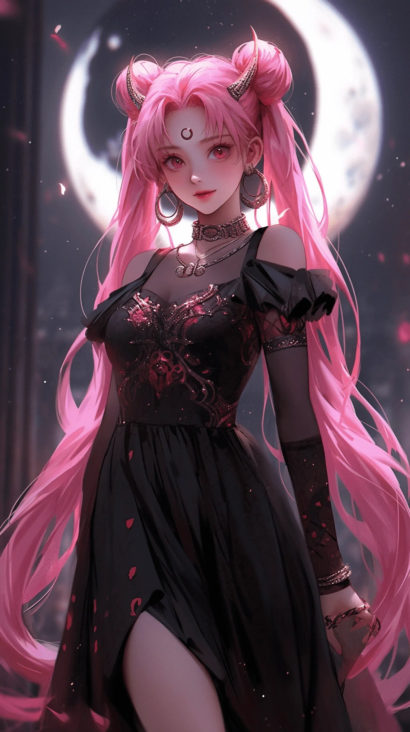 ai创作‖暗黑系‖御姐风美少女战士壁纸